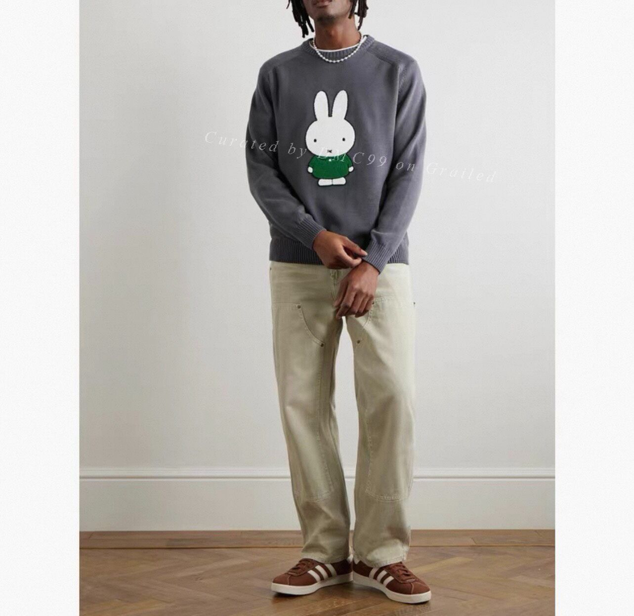 Pop Trading Company Pop x Miffy Co-branded Sweater Size US XL / EU 56 / 4 - 1 Thumbnail