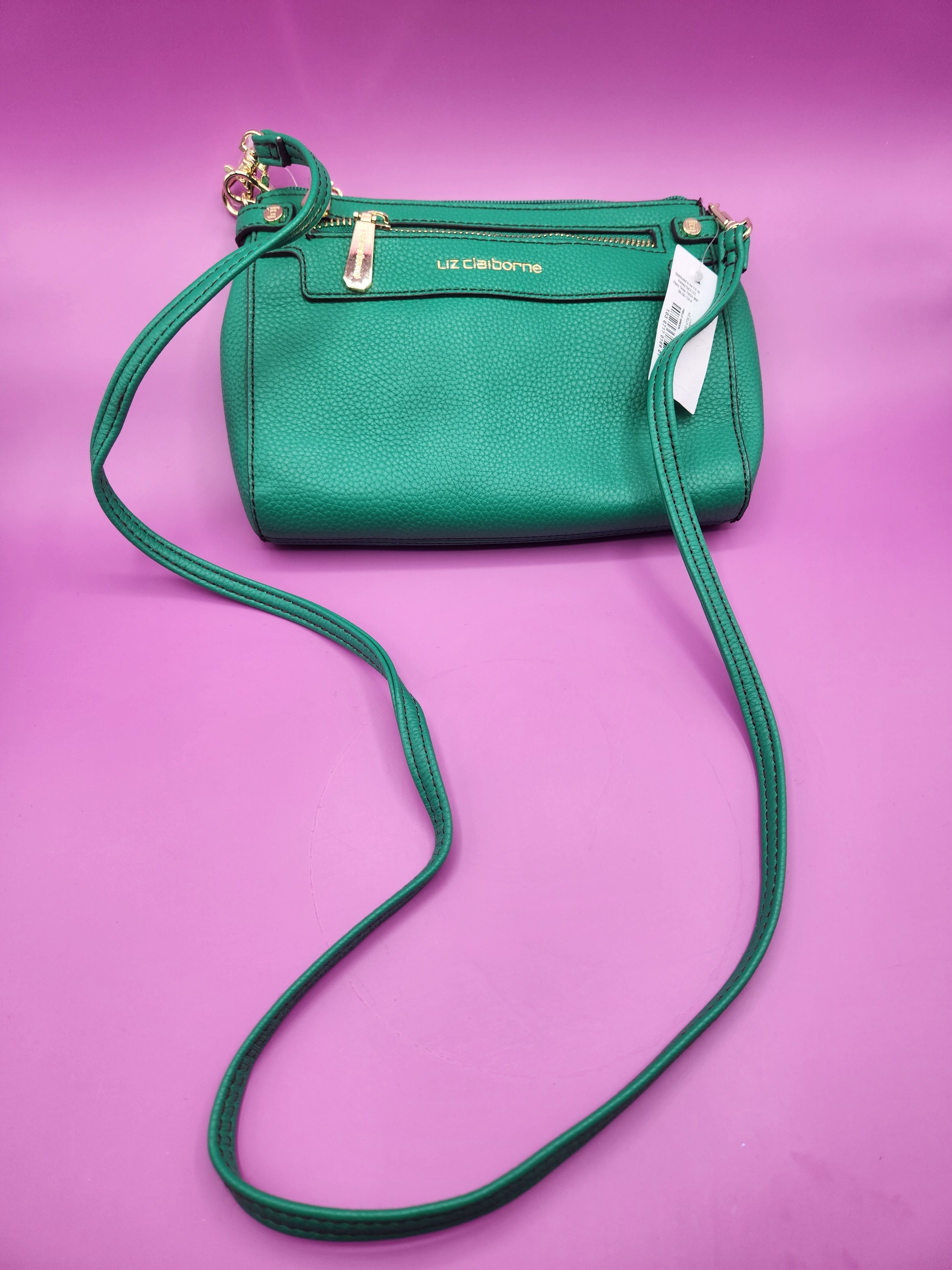 Liz Claiborne Liz Claiborne Elly Convertible Crossbody Bag Green NWT Size ONE SIZE - 9 Thumbnail