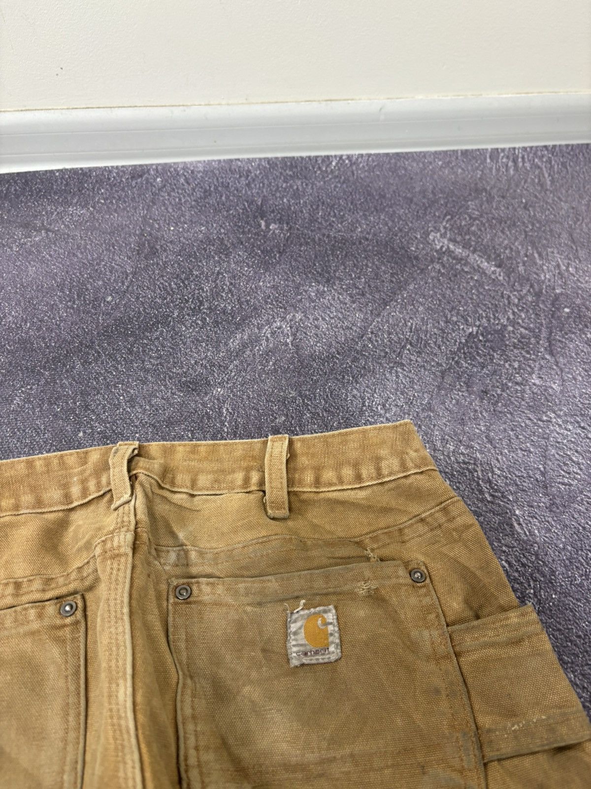Carhartt Vintage Carhartt Double Knee USA Distressed Hype Pants Jeans Size US 30 / EU 46 - 14 Thumbnail