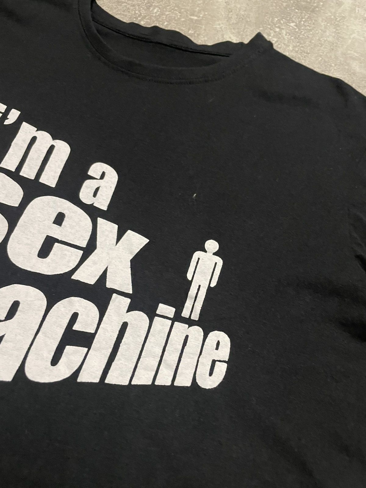 Hook-Ups Vintage I am A Sex Machine Y2K Humour T-Shirt Size US S / EU 44-46 / 1 - 5 Thumbnail