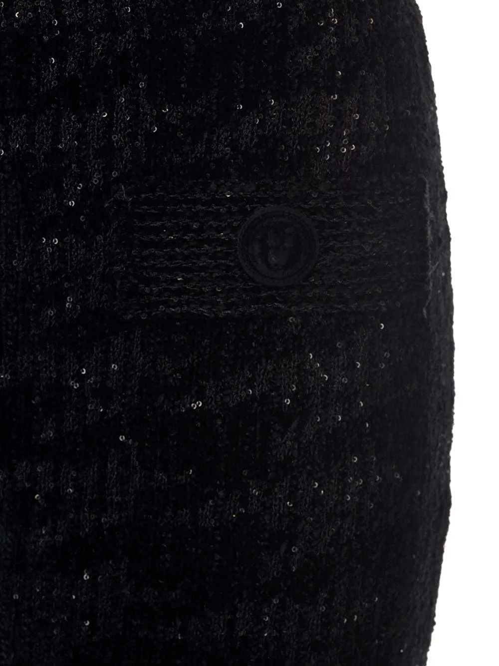 Balmain o1y0625 Midi Skirt in Black Size 30" / US 8 / IT 44 - 3 Thumbnail