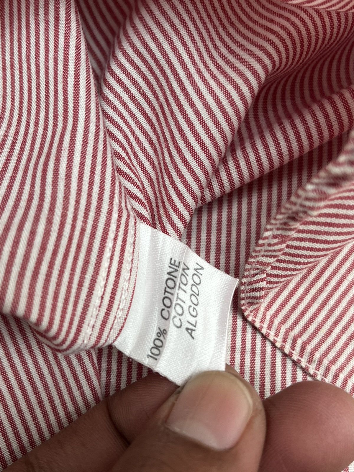 Valentino Vintage Valentino Italy Button Ups Shirt Striped Size US XL / EU 56 / 4 - 5 Thumbnail