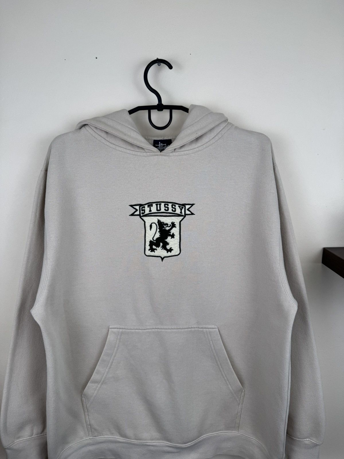 Stussy Vintage Stussy 90s Hong Kong Beige L College Blue Tag Size US L / EU 52-54 / 3 - 6 Thumbnail