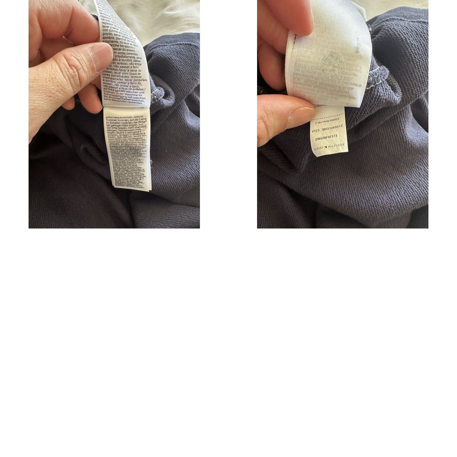Tommy Hilfiger Tommy Jeans Mens Polo Rugby in Blue White Colorblock Shirt XS? Wait Size US S / EU 44-46 / 1 - 8 Thumbnail