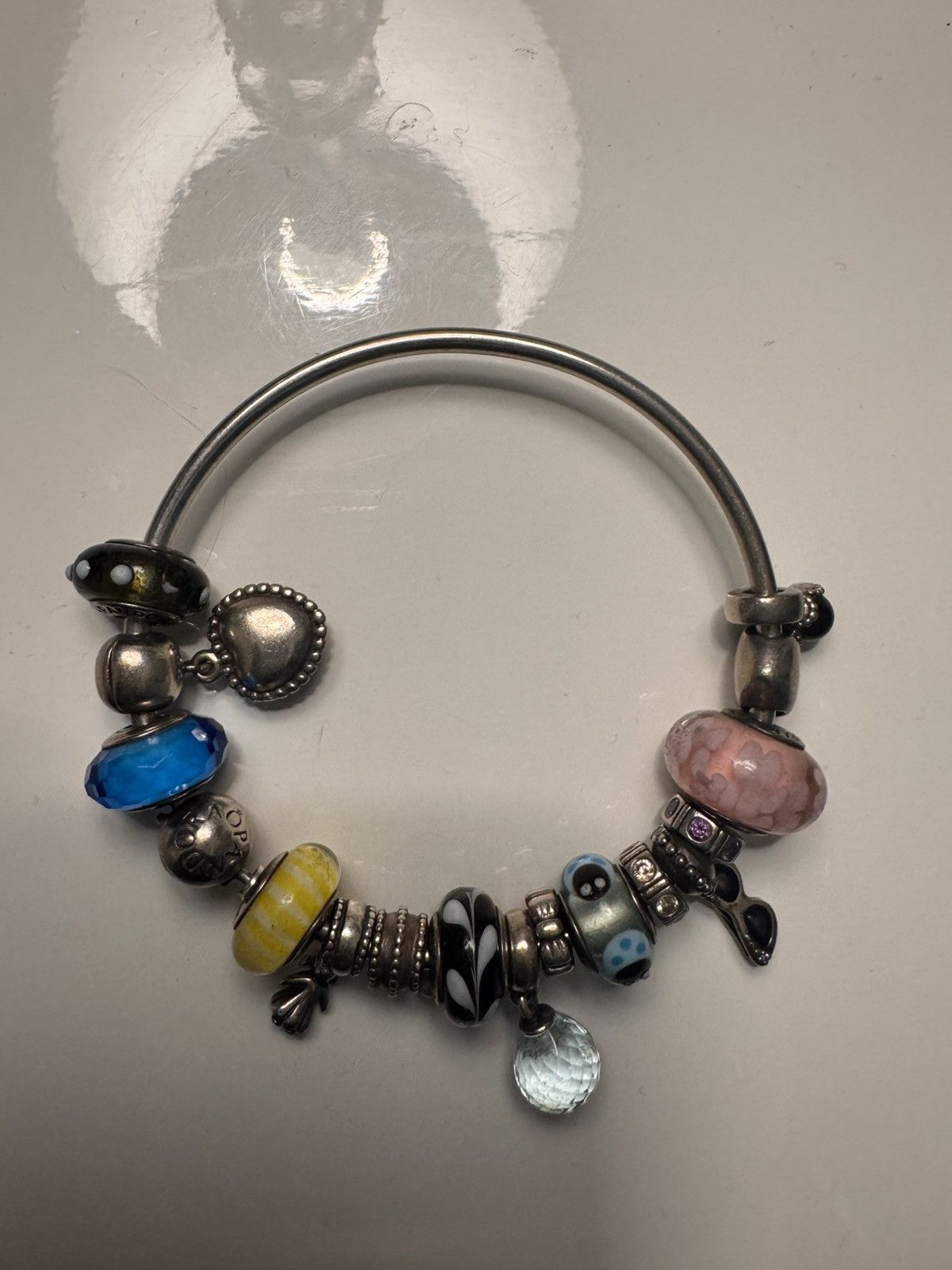 pandora Pandora Bracelet with Charms Size ONE SIZE - 1 Thumbnail