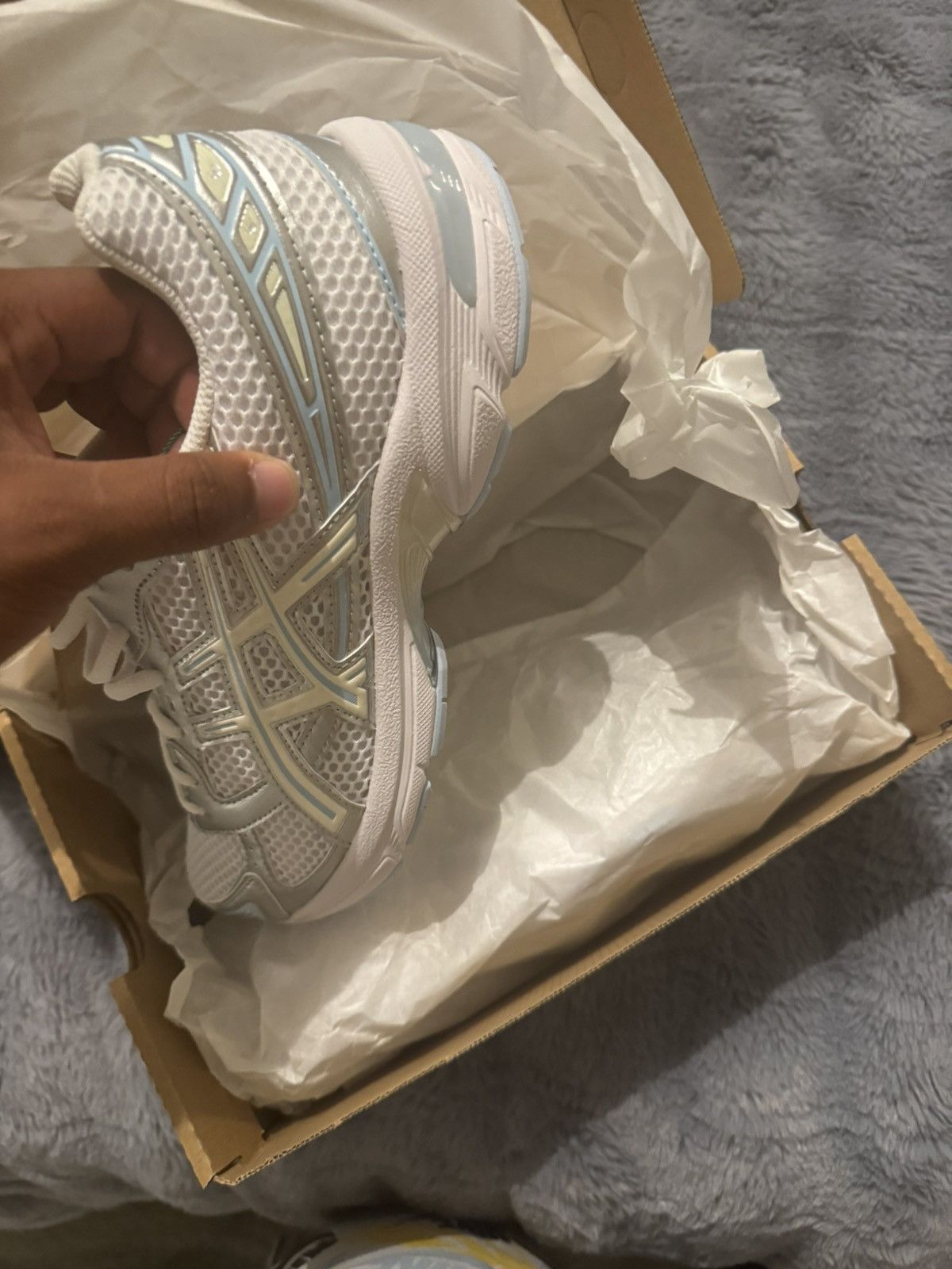 Asics ASICS GEL-1130 WHITE/IVORY Size US 7.5 / EU 40-41 - 6 Thumbnail