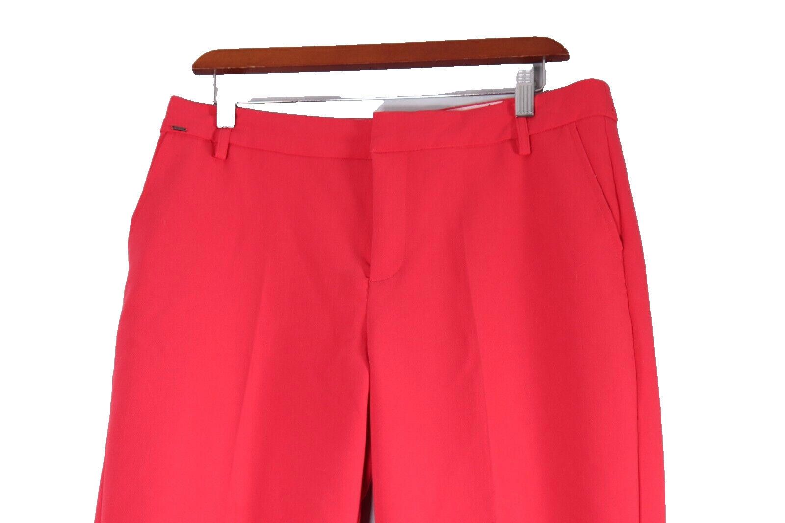 Designer Part Two EU38 US8 Red Clea Pants Mid Rise Crop Trousers Size 30" / US 8 / IT 44 - 4 Thumbnail