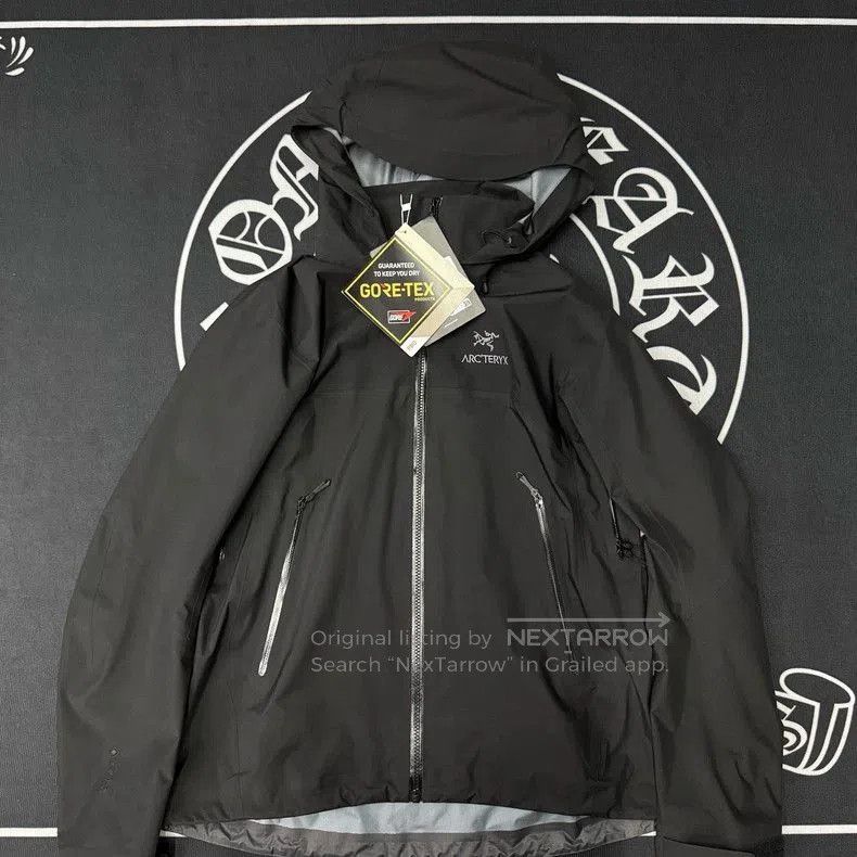 Arc'teryx Arcteryx Beta Black Gray Raincoat. Size US M / EU 48-50 / 2 - 1 Thumbnail
