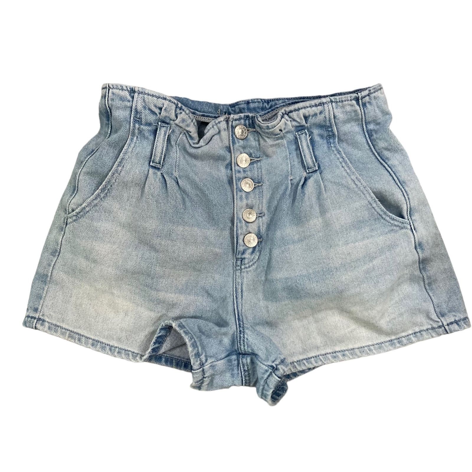 American Eagle Outfitters American Eagle Mom Shorts Womens Sz 6 Button Fly High Waist Size 28" / US 6 / IT 42 - 1 Thumbnail