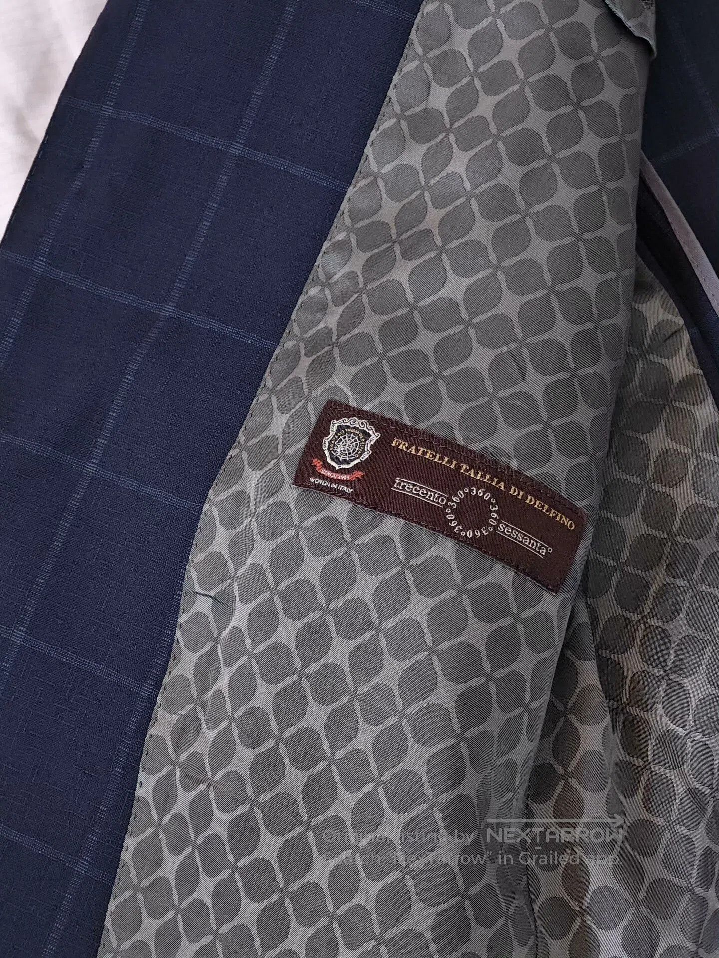 Tallia Custom Italian Wool Blazer. Size US M / EU 48-50 / 2 - 7 Thumbnail