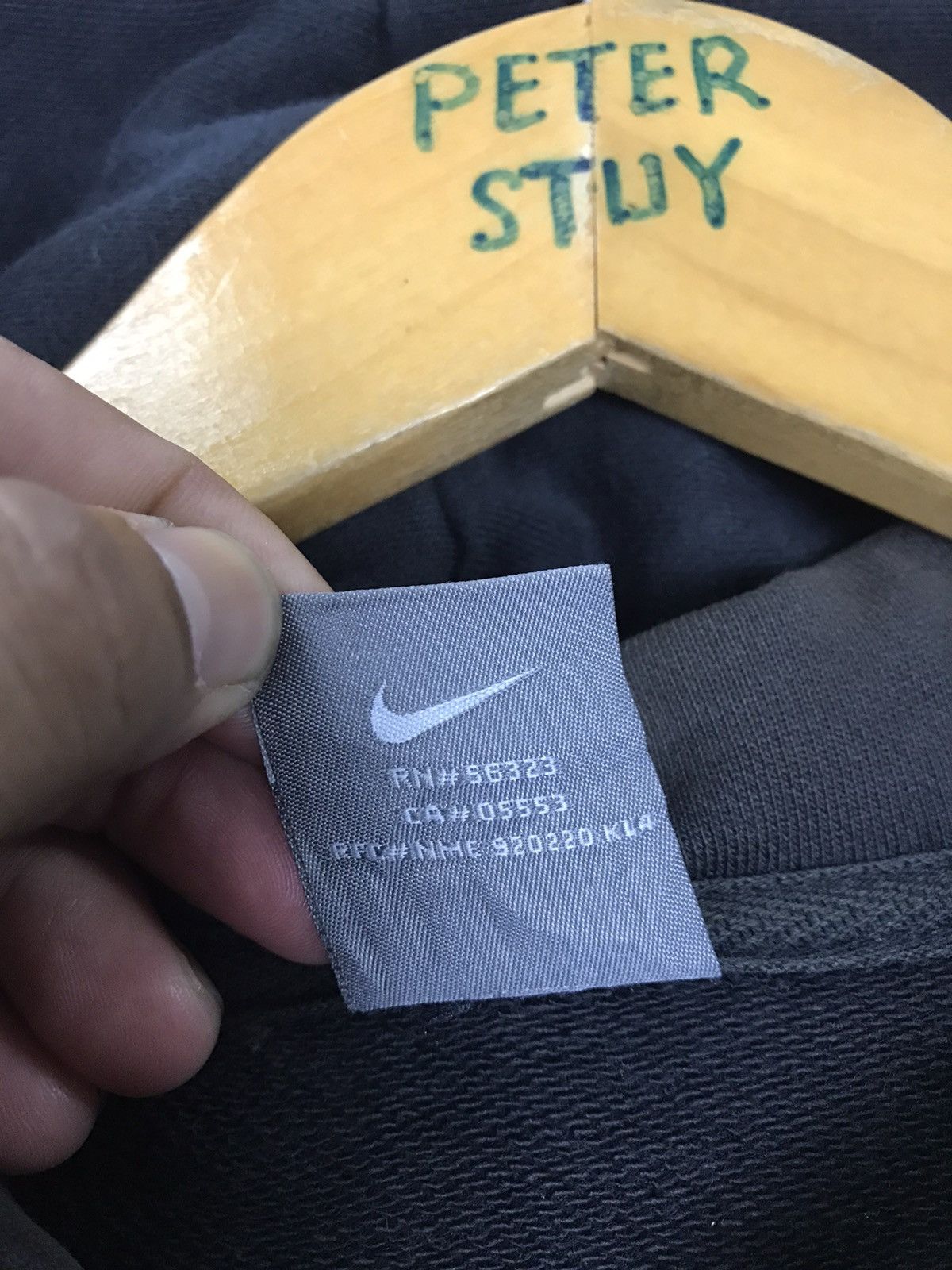 Vintage Nike swoosh hoodie Size US XXL / EU 58 / 5 - 8 Thumbnail
