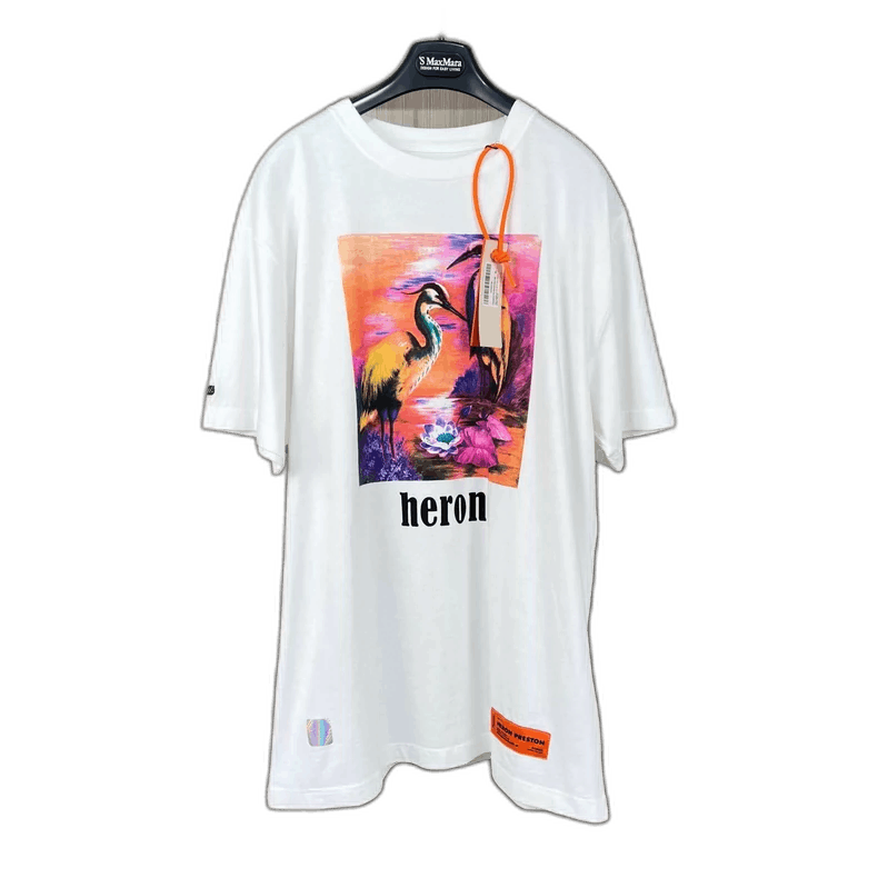 Heron Preston Heron Preston Crane Logo Short Sleeve T-Shirt Size US L / EU 52-54 / 3 - 1 Thumbnail