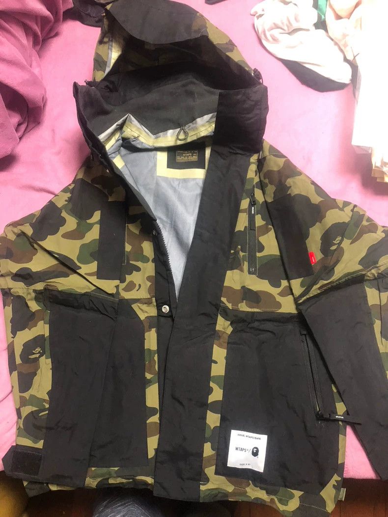 Bape WTAPS X BAPE Sherpa Camo Jacket Size US S / EU 44-46 / 1 - 1 Thumbnail