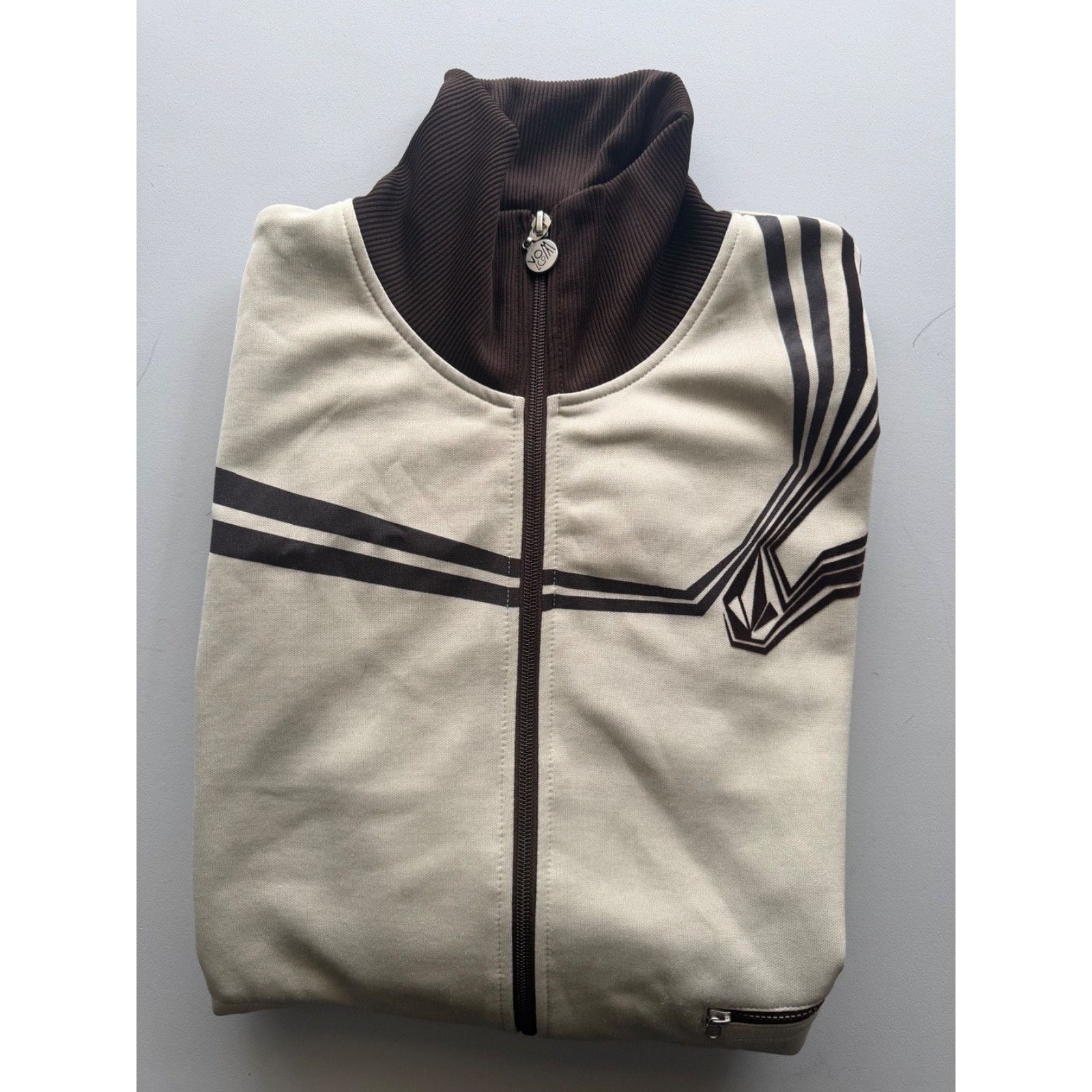 Volcom Volcom V Line Science Track Jacket XL Full Zip Y2K Skate Size US XL / EU 56 / 4 - 5 Thumbnail