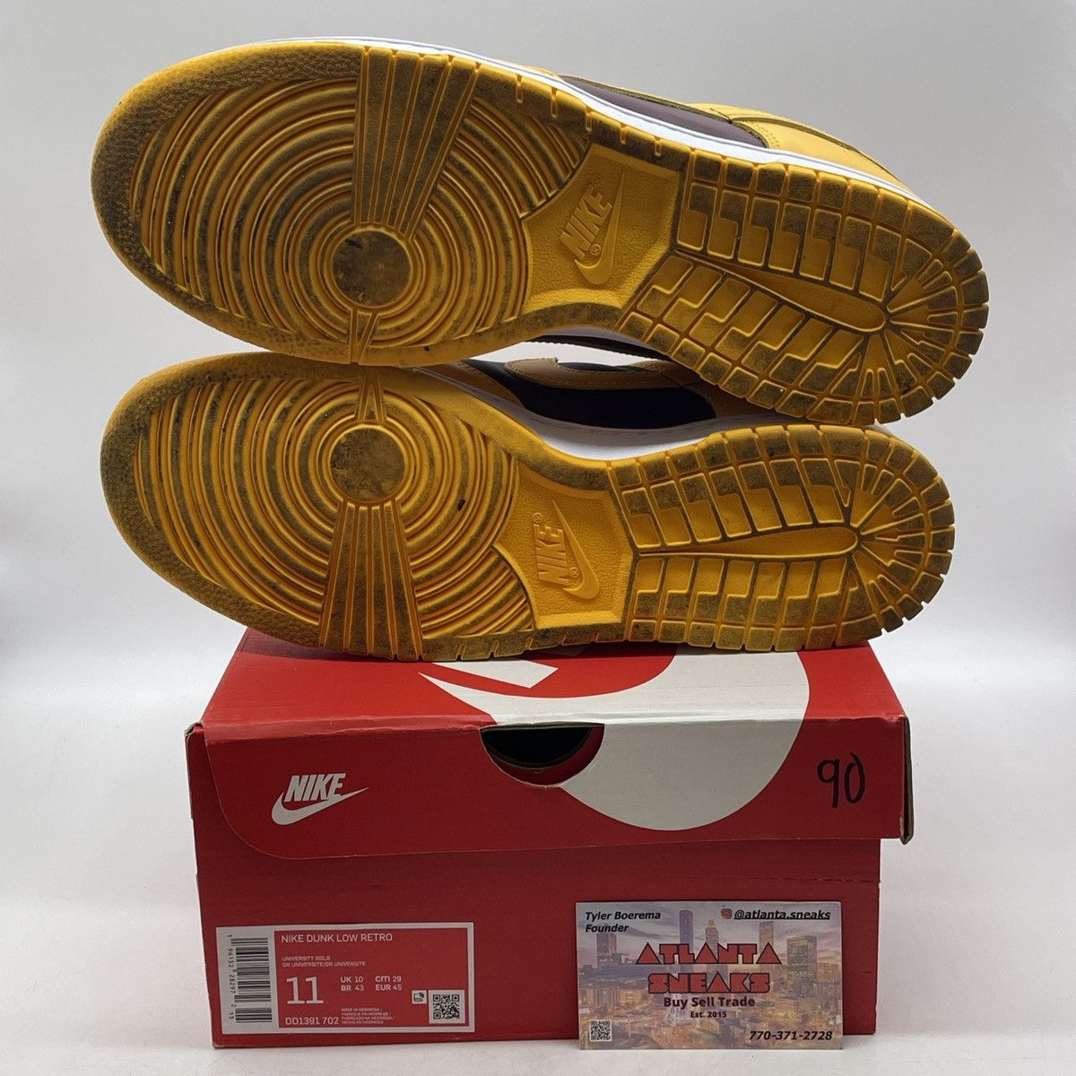 Nike Dunk low Arizona state Size US 11 / EU 44 - 7 Thumbnail