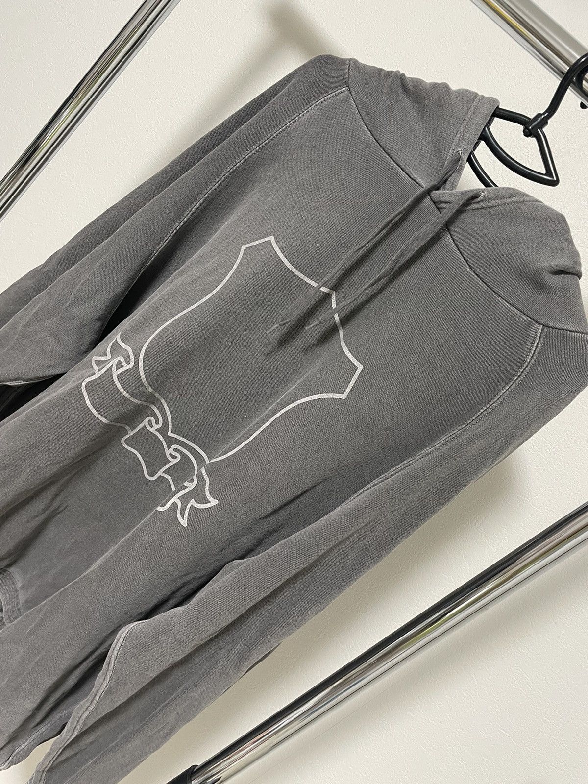 Number (N)ine number nine EMBLEM PIGMENT HOODIE | Grailed