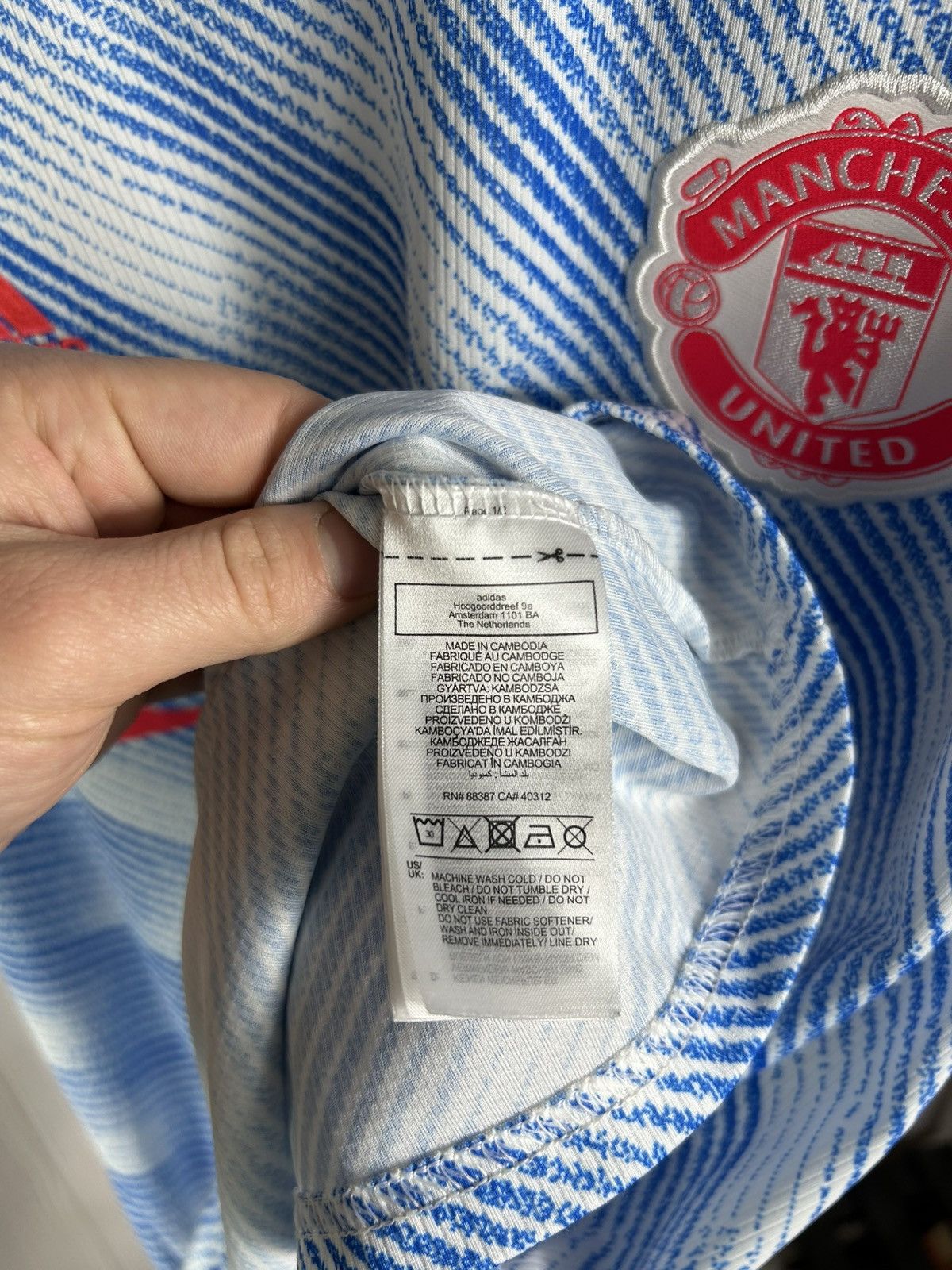 Adidas Manchester United Adidas Away Jersey 2021/22 Size 2XL Size US XXL / EU 58 / 5 - 7 Thumbnail
