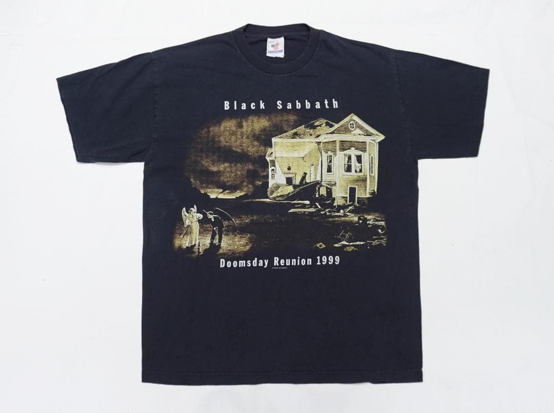 Vintage 90's Black Sabbath Doomsday Tシャツ ビンテージ Size US L / EU 52-54 / 3 - 1 Thumbnail