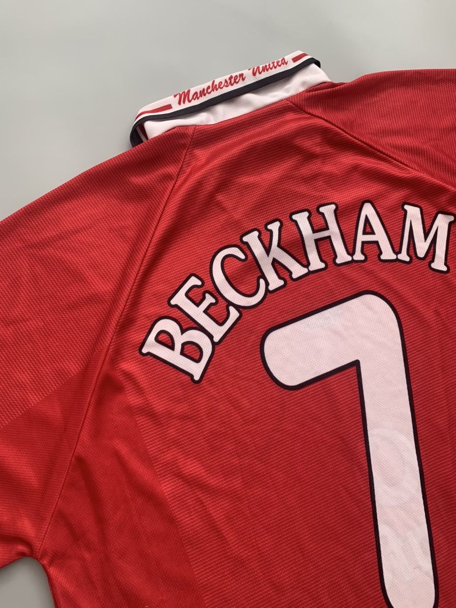 Vintage Vintage Manchester United Beckham Replica Blokecore Jersey Size US XL / EU 56 / 4 - 10 Thumbnail