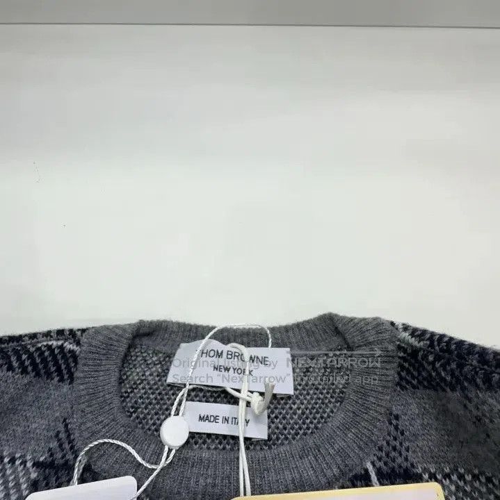 Thom Browne Thom Browne Checked Sweater for Kids. Size US M / EU 48-50 / 2 - 4 Thumbnail