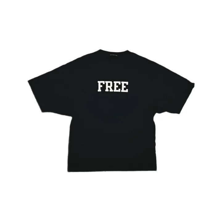 Balenciaga Balenciaga Balenciaga Free Print Classic Short Sleeve Tee Size US XS / EU 42 / 0 - 2 Thumbnail