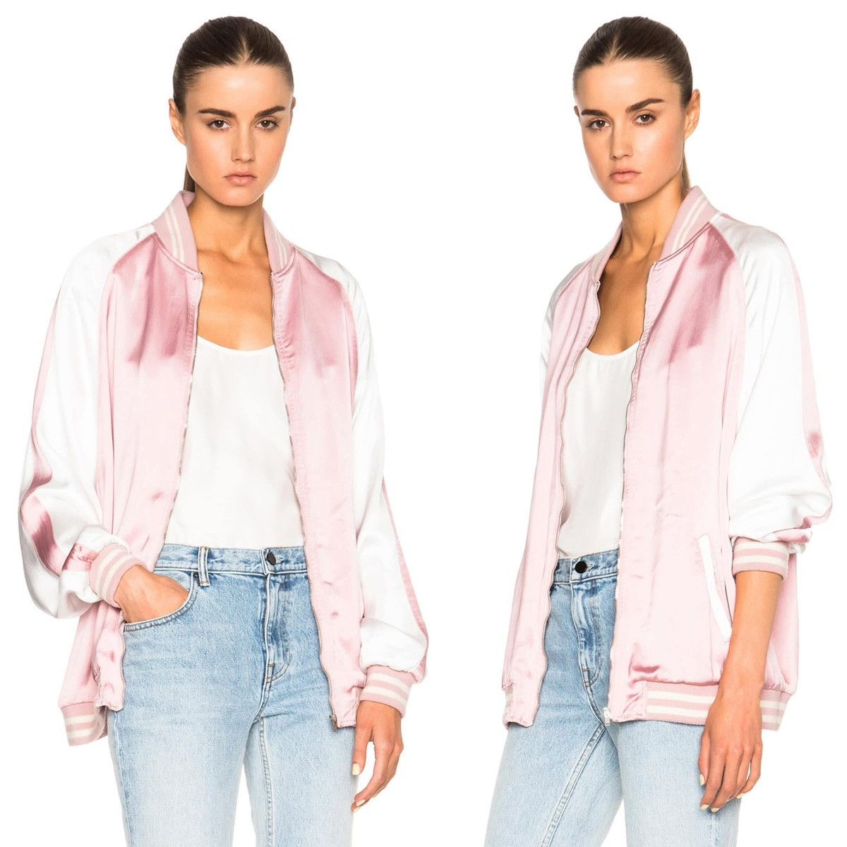 Hedi Slimane × Saint Laurent Paris 16SS Bleached Distress Denim Jacket sz S Size US S / EU 44-46 / 1 - 12 Thumbnail