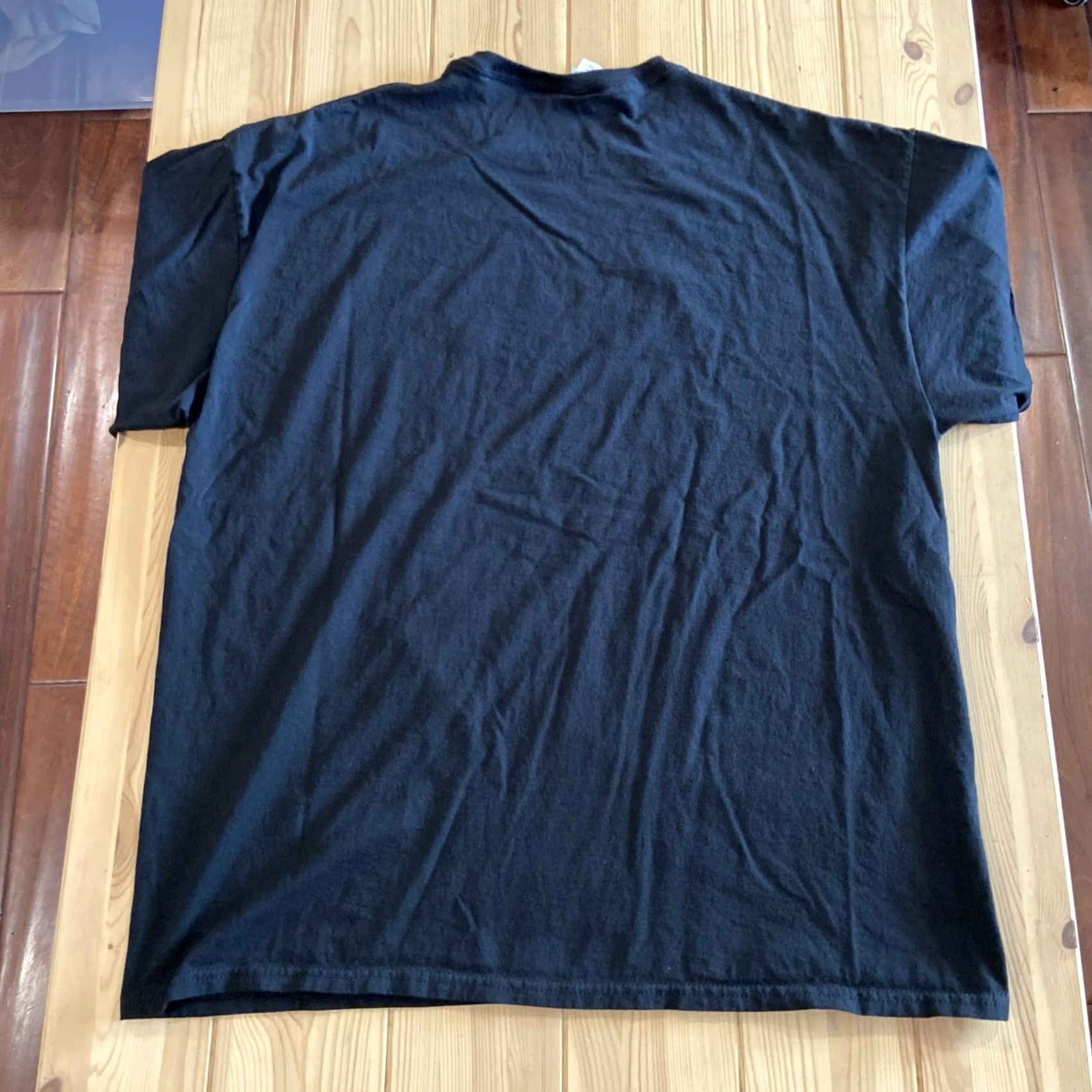 Fruit Of The Loom VINTAGE Riotgun Punk Band Rawk N Rule Album Shirt XL Black Nike Size US XL / EU 56 / 4 - 7 Thumbnail