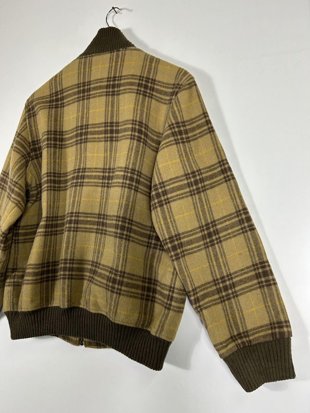 Columbia × Flannel × Vintage ⚡️Vintage Columbia Mens Hair Zipper Bomber Jacket Size US XS / EU 42 / 0 - 18 Thumbnail