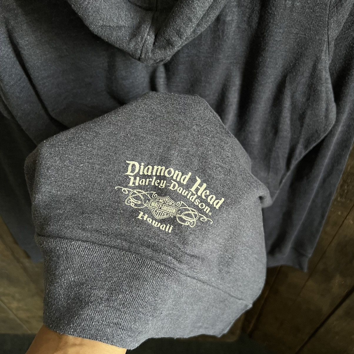 Harley Davidson × Vintage Vintage Harley Davidson Hoodie Size US S / EU 44-46 / 1 - 7 Thumbnail