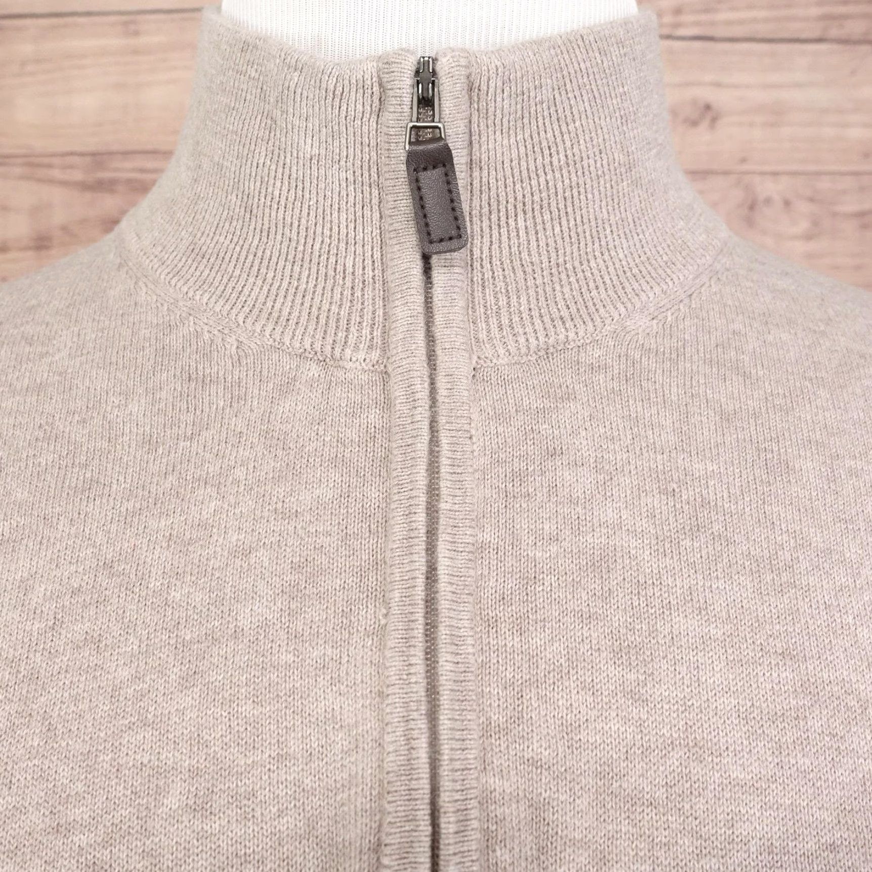 Jos. A. Bank VINTAGE Jos A. Bank Traveler Sweater Mens XL Knit Pullover 1/4 Zip Mock Neck Casual Size US XL / EU 56 / 4 - 3 Thumbnail