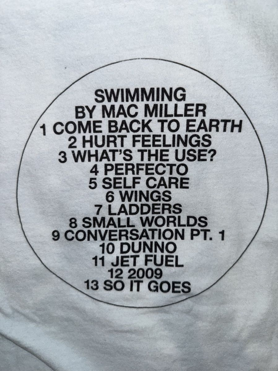 Other Mac Miller Swimming Tour 2018 Promo Tee M Size US M / EU 48-50 / 2 - 4 Thumbnail