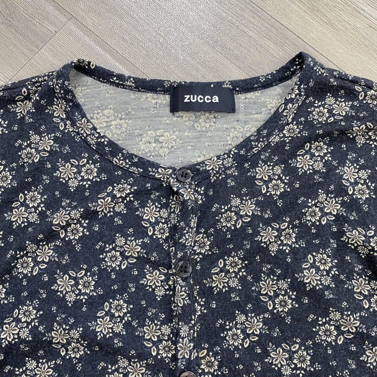 Issey Miyake Vintage Issey Miyake Zucca Flowers Cotton Cardigan Designer Size US M / EU 48-50 / 2 - 3 Thumbnail