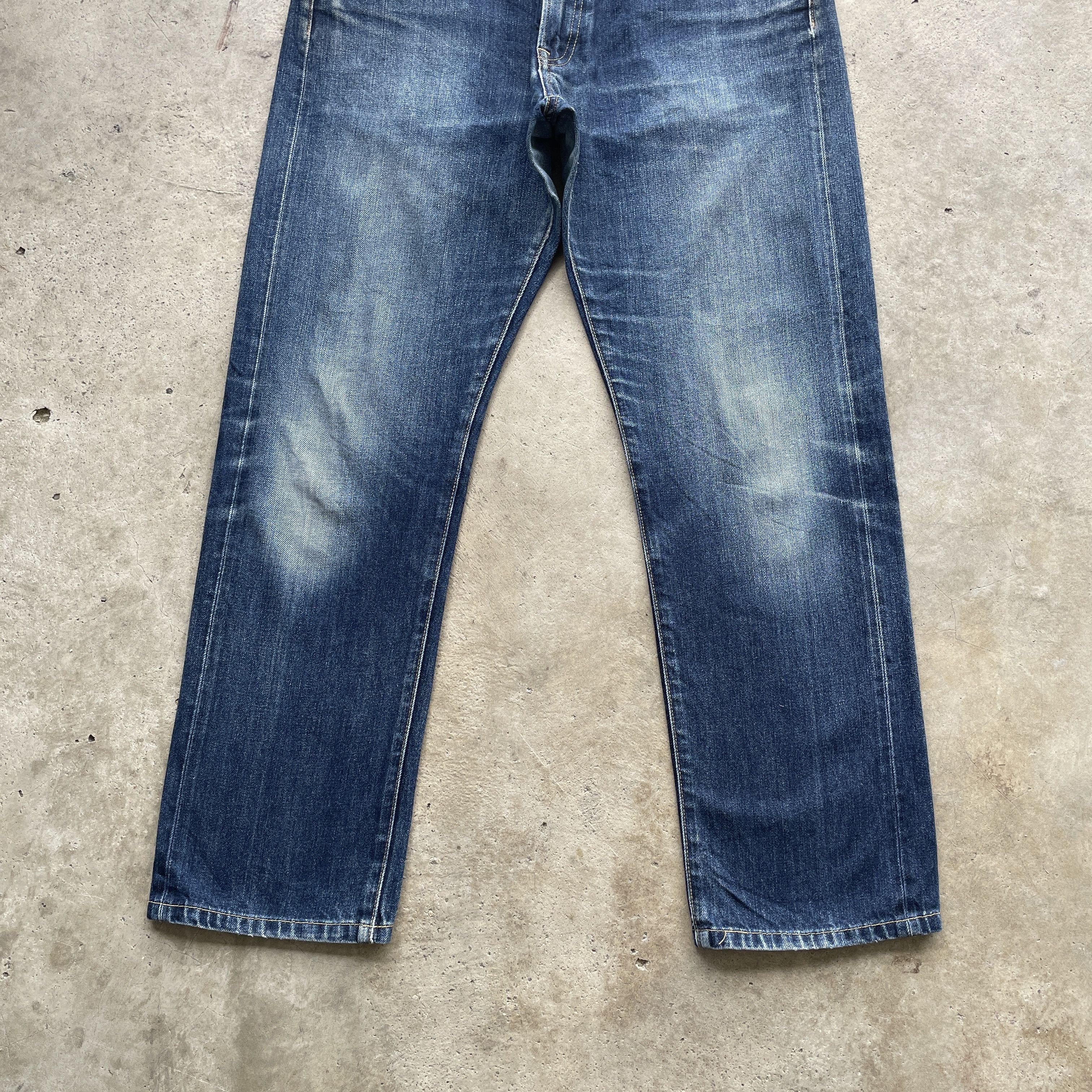 Japanese Brand × Jean VINTAGE JAPANESE JEANS FADED PANTS DENIM W34x28.5 Size US 34 / EU 50 - 4 Thumbnail