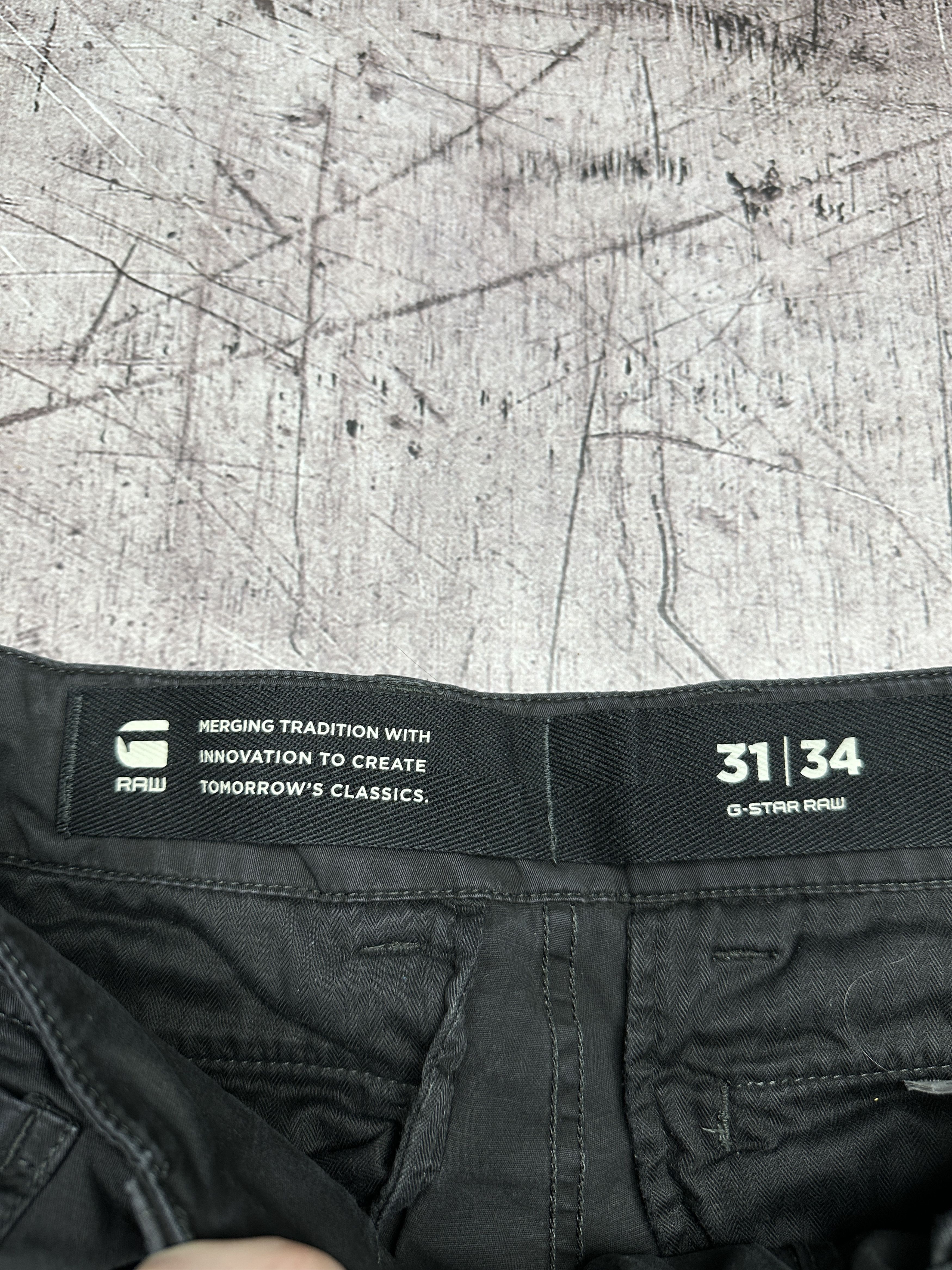 G-Star G Star Raw Mens Roxic Straight Tapered Cargo Pants Size US 31 - 4 Thumbnail