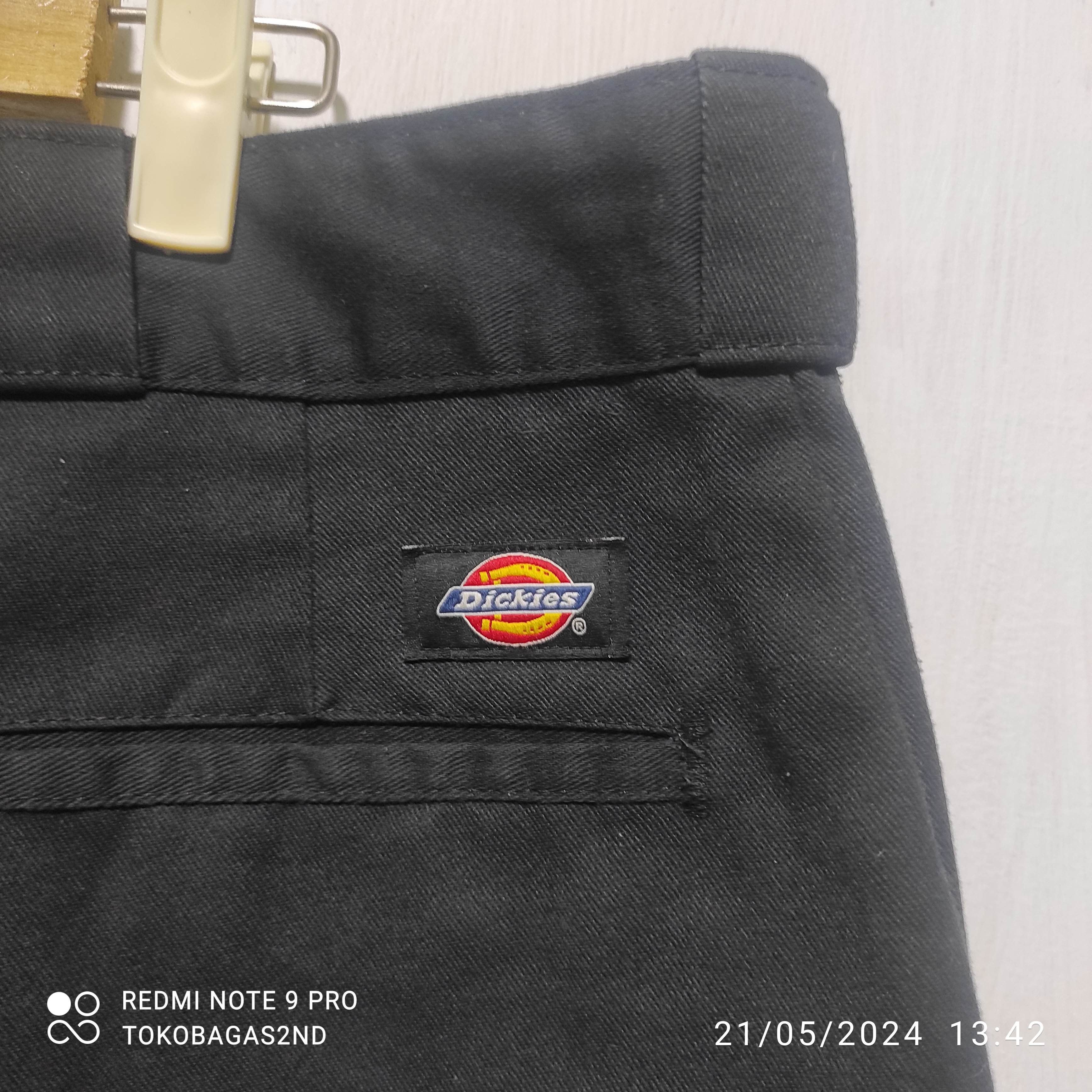 Dickies Dickies 874 Skeleton Custom Black Baggy Pants Size US 34 / EU 50 - 11 Thumbnail