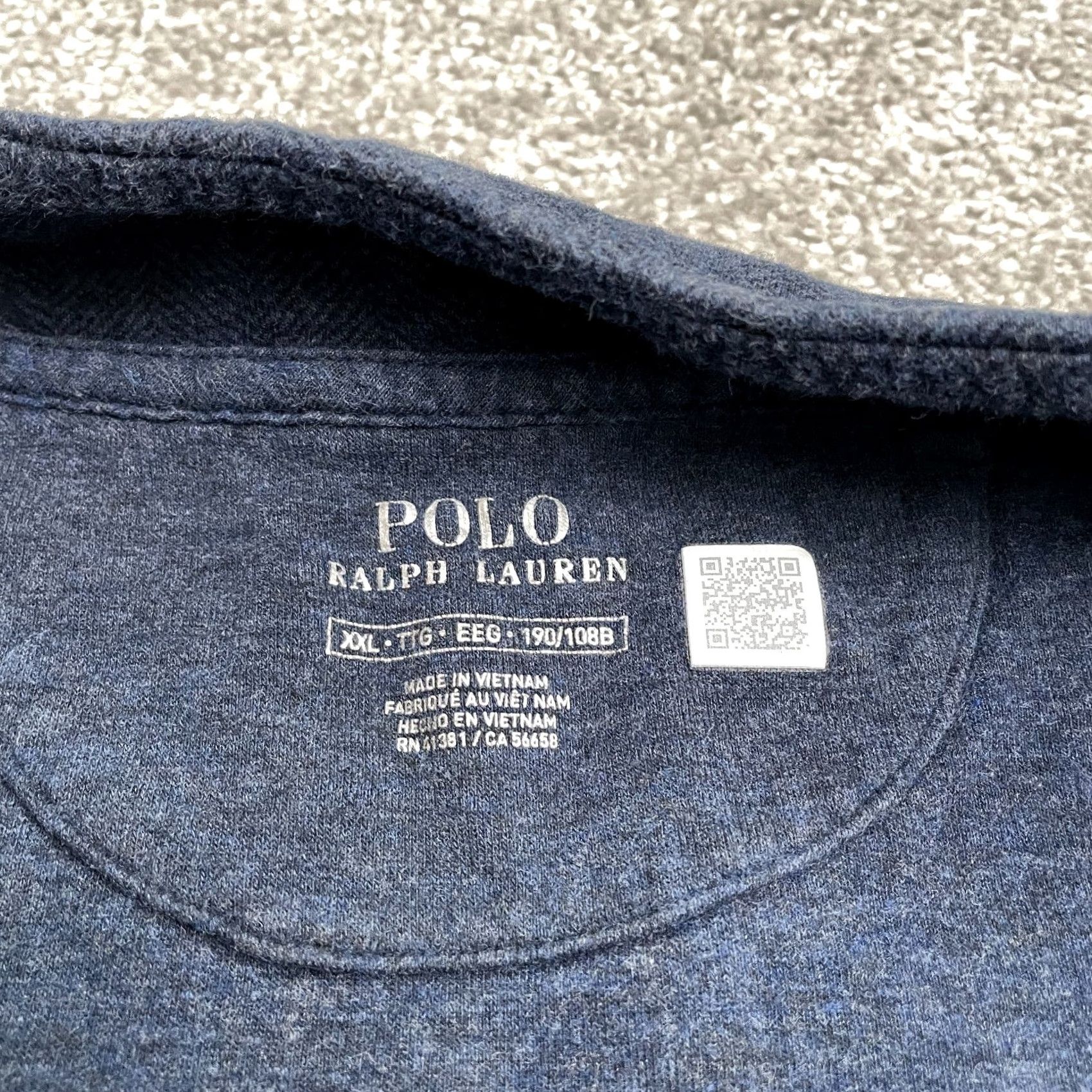 Polo Ralph Lauren Polo Ralph Lauren 1/4 Zip Sweater Mens XXL Blue Mock Neck Cotton Blend Casual Size US XXL / EU 58 / 5 - 5 Thumbnail