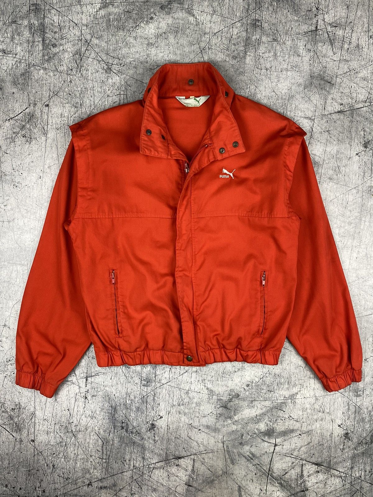 Puma Vintage 90s Puma Zipup Windbreaker Jacket Size US S / EU 44-46 / 1 - 2 Thumbnail
