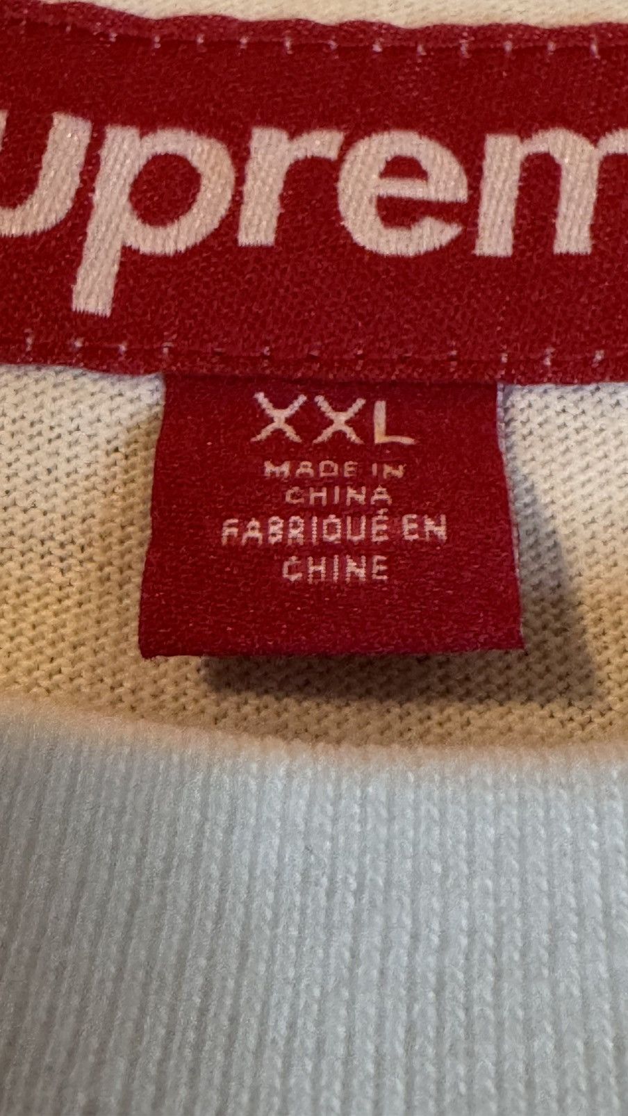 Supreme Supreme Cracked Logo S/S Top XXL Size US XXL / EU 58 / 5 - 7 Thumbnail