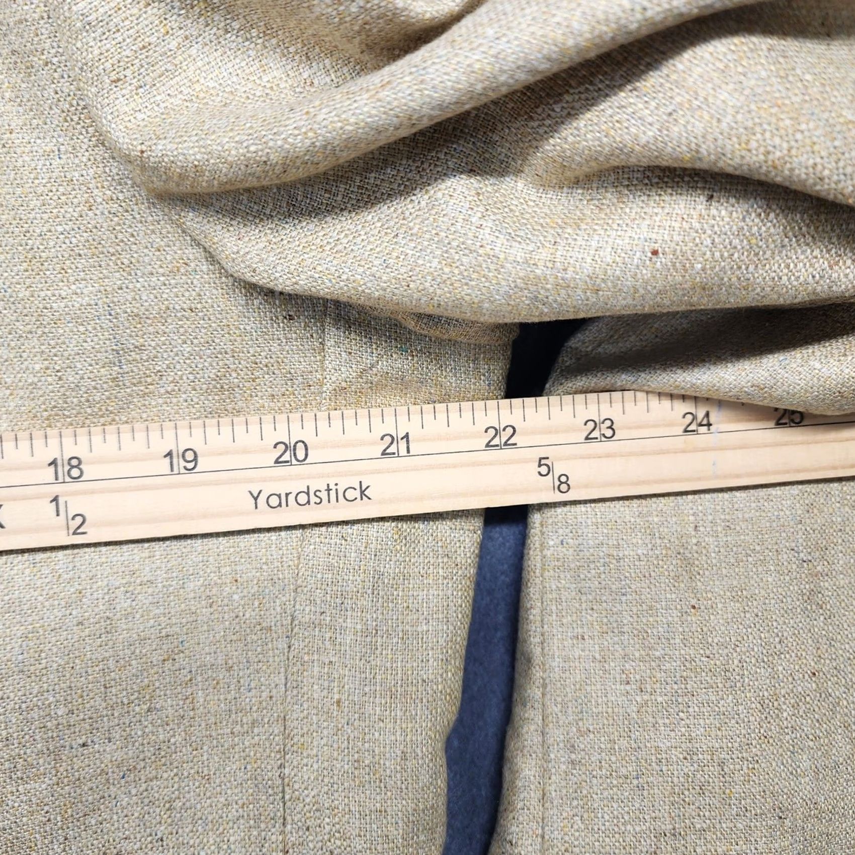 Jos. A. Bank VINTAGE Jos A Bank Jacket Blazer Mens 42L Pale Yellow Gold 100% Silk Sport Coat Mens Button Closure Silk Gold 42L Mens Women Best Fit? Size 42R - 7 Thumbnail