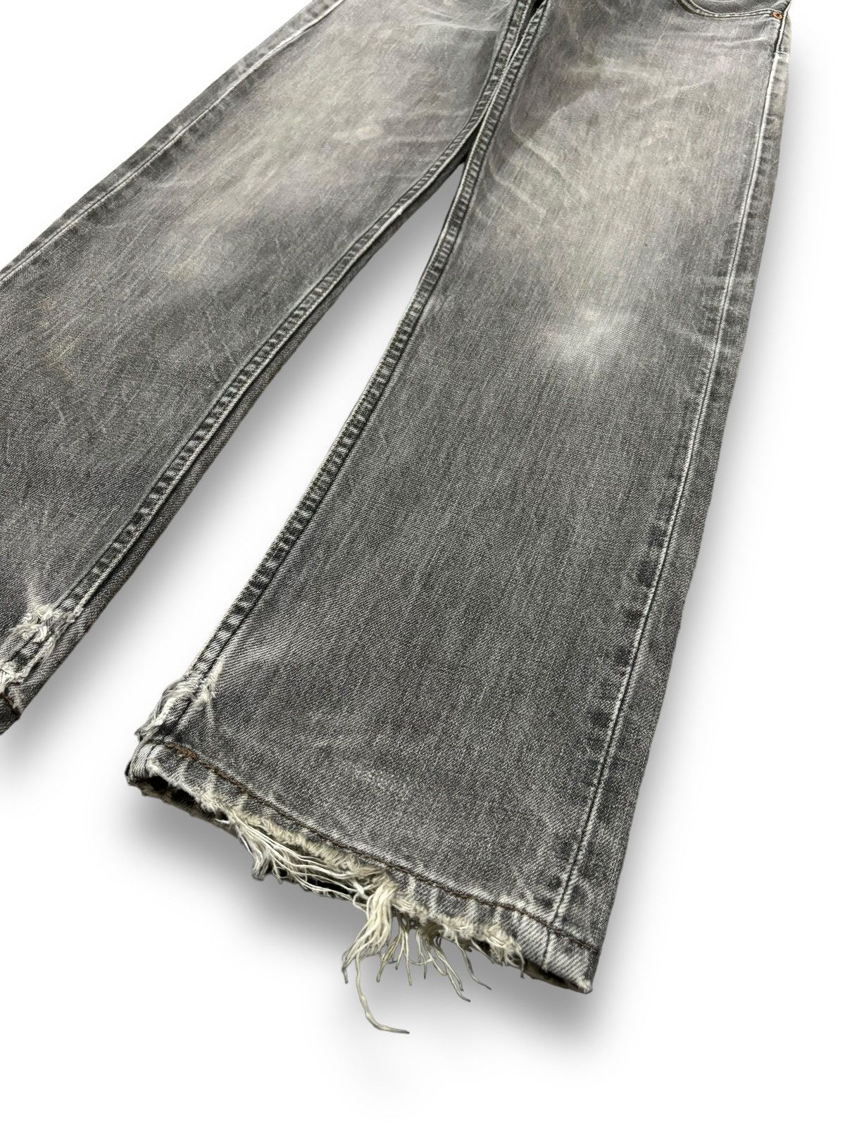 Levi's Vintage 80s Levis 505 Faded Distressed Grunge Jeans 29x27 Size US 29 - 12 Thumbnail