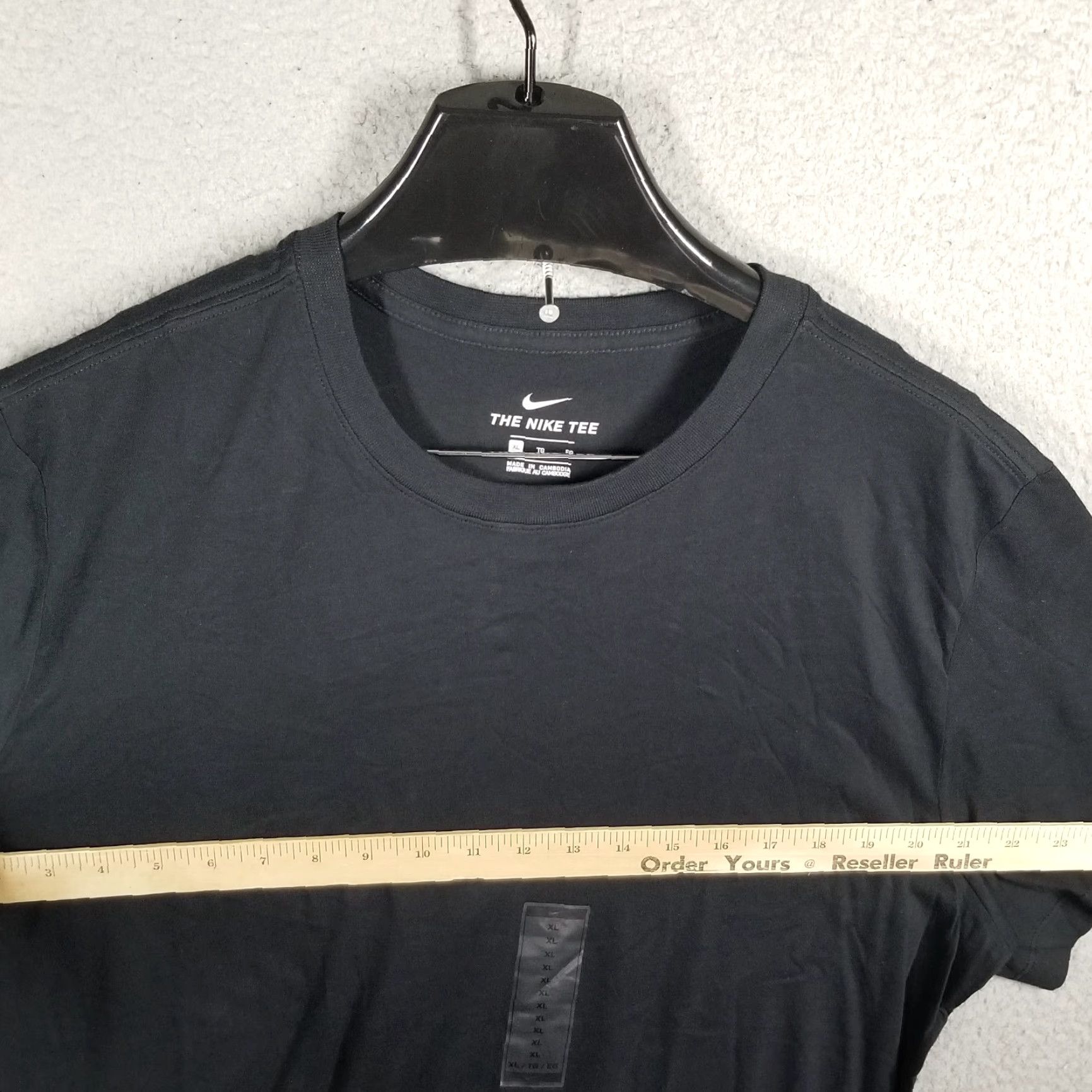 Nike Nike Sportswear T-Shirt Black Adult XL Crew Neck Casual Short Sleeve Activewear Mens Size US XL / EU 56 / 4 - 6 Thumbnail