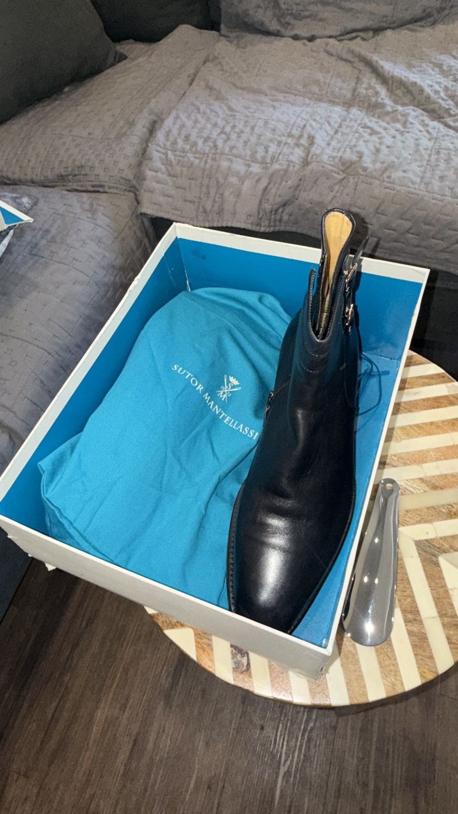 Sutor Mantellassi Sutor Mantellassi Double Monk Strap Leather Ankle Boots Size US 9.5 / EU 42-43 - 2 Thumbnail