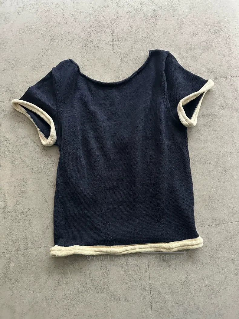 Comme des Garcons Comme Des Garcons Knitted short-sleeved top Size S / US 4 / IT 40 - 1 Thumbnail