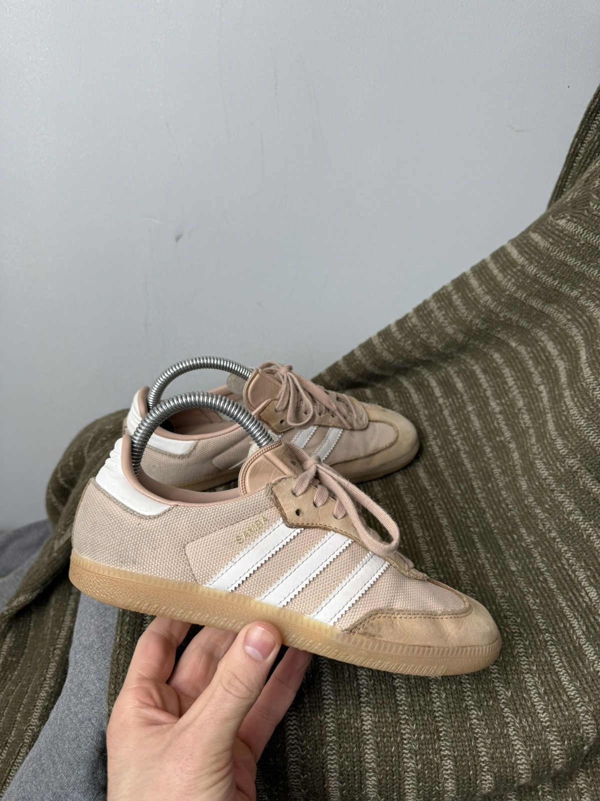 Japanese Brand Y2K Vintage Adidas Samba Low Top Suede Trainers Sneakers Size US 7 / IT 37 - 5 Thumbnail