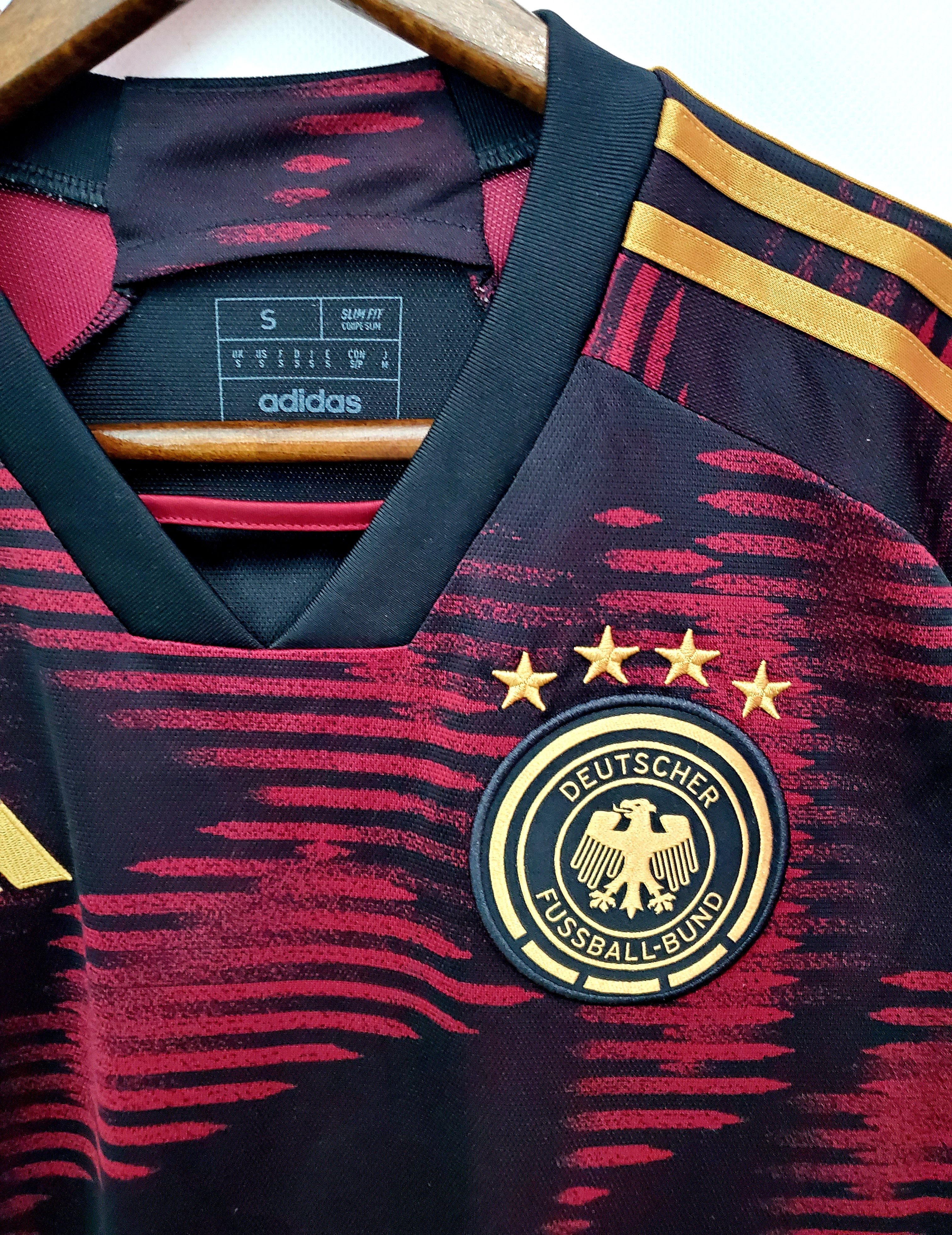 Adidas Germany 2022 World Cup Away Jersey New condition S Size US S / EU 44-46 / 1 - 2 Thumbnail