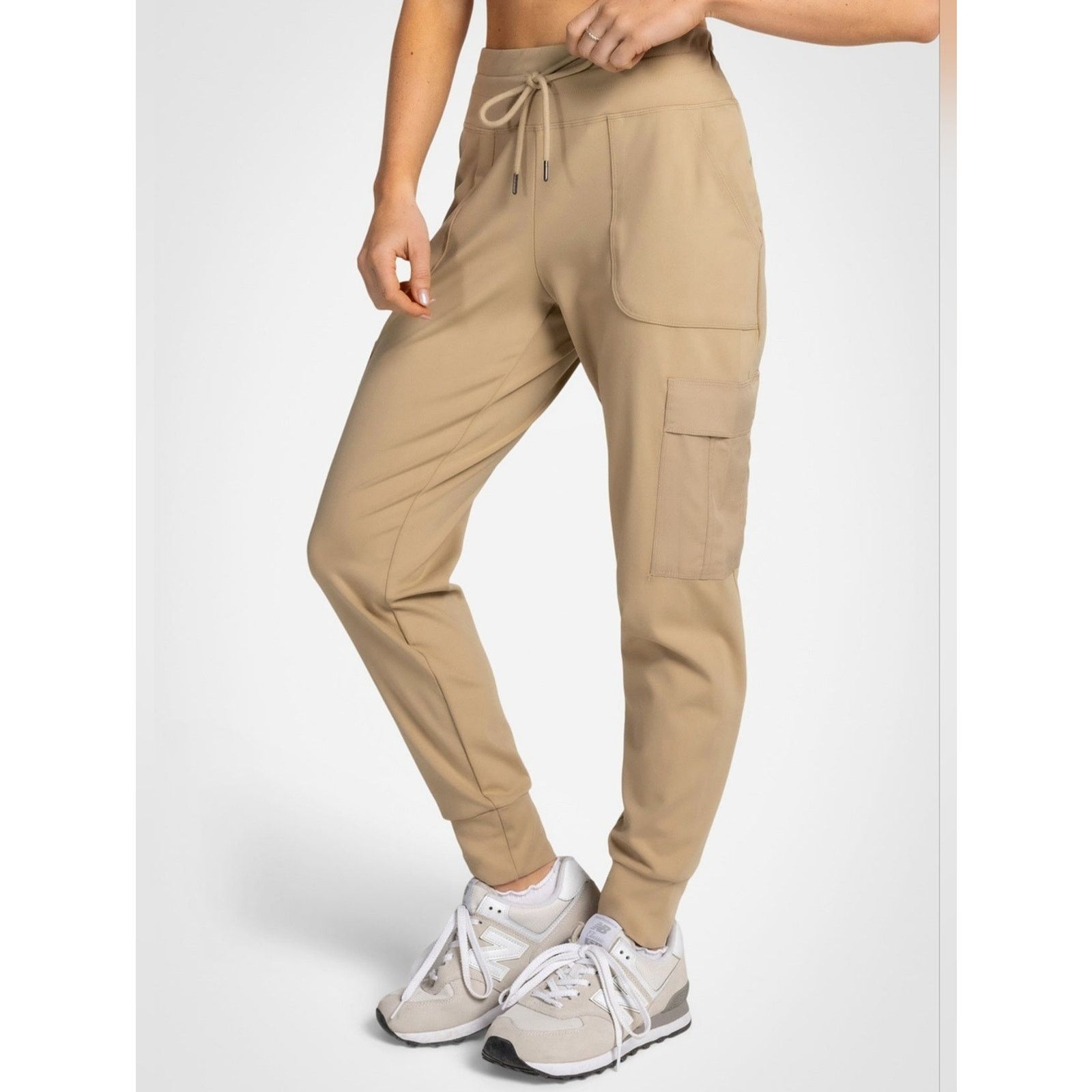 Kyodan Kyodan Ridge Cargo Jogger Drawstring Pants Taupe Gray Med Size 32" / US 10 / IT 46 - 3 Thumbnail