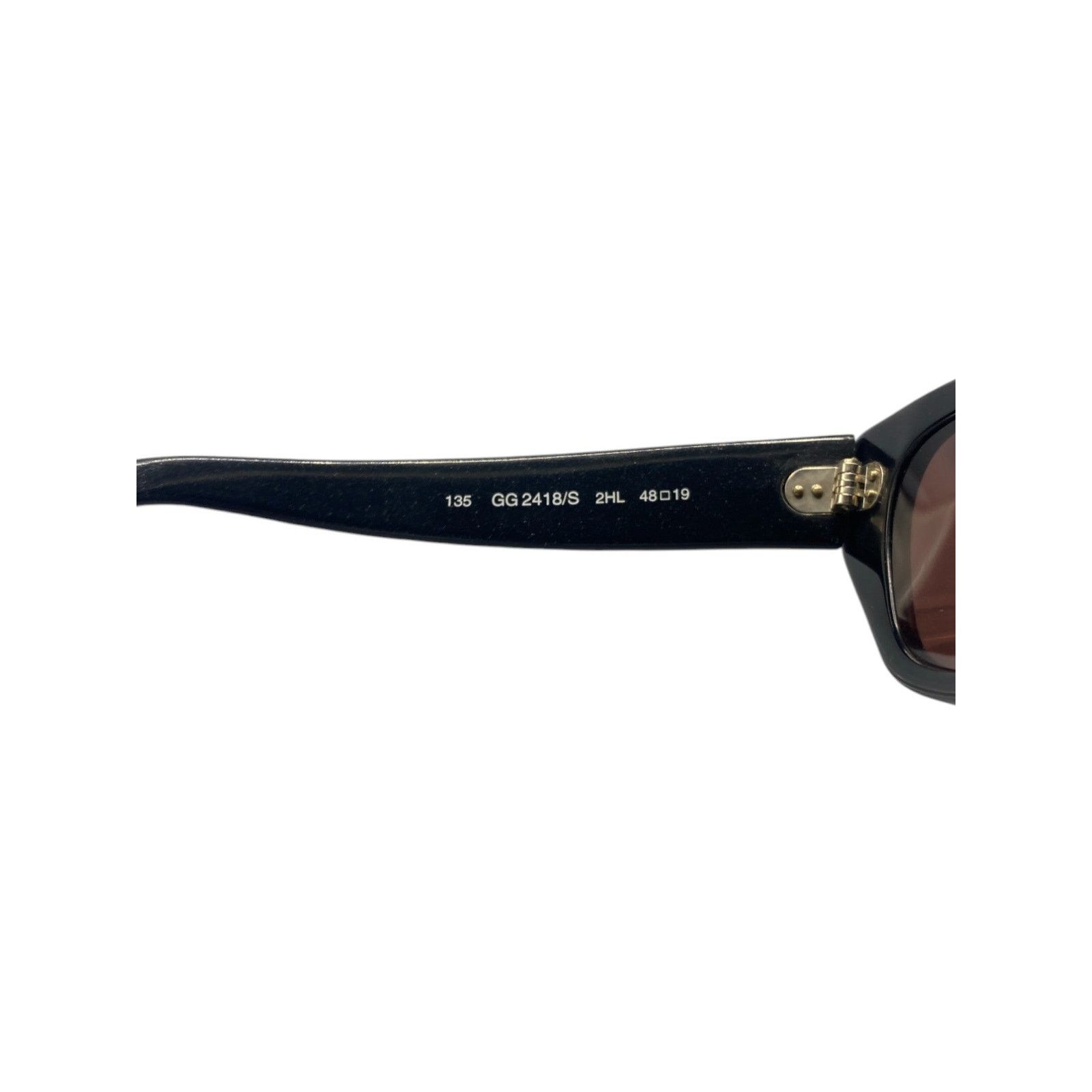 Gucci Black Cat Eye Sunglasses Size ONE SIZE - 7 Thumbnail