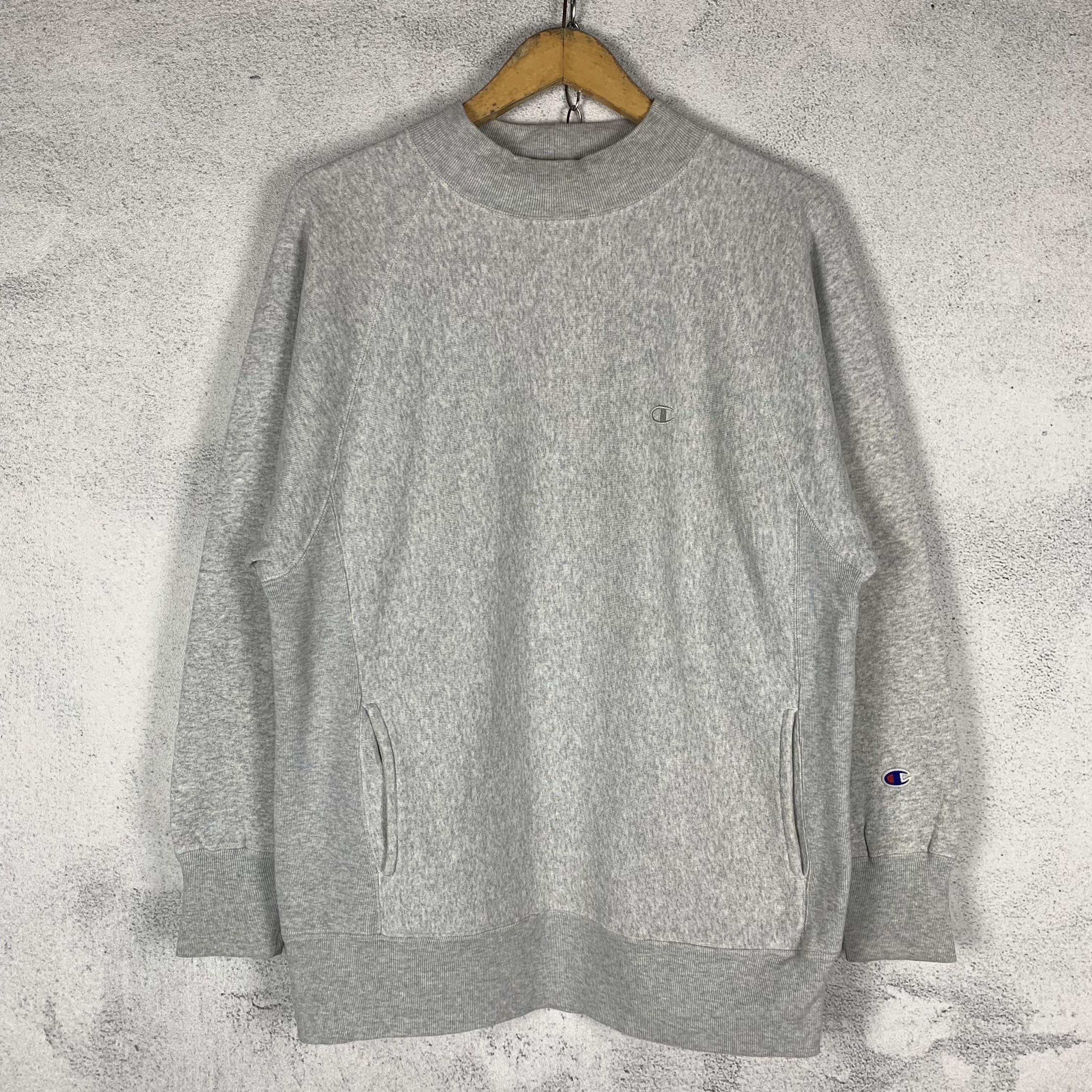 Champion Champion Mock Neck Sweater Crewneck Size US M / EU 48-50 / 2 - 1 Thumbnail