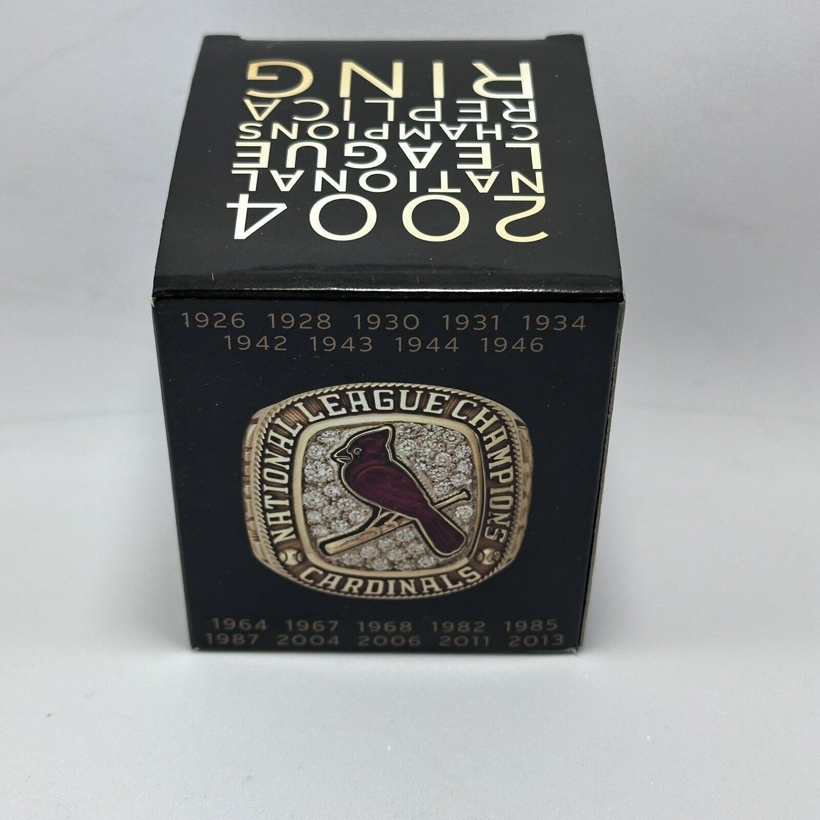 MLB ST Louis Cards Replica Ring 2004 National League Champion Size ONE SIZE - 11 Thumbnail
