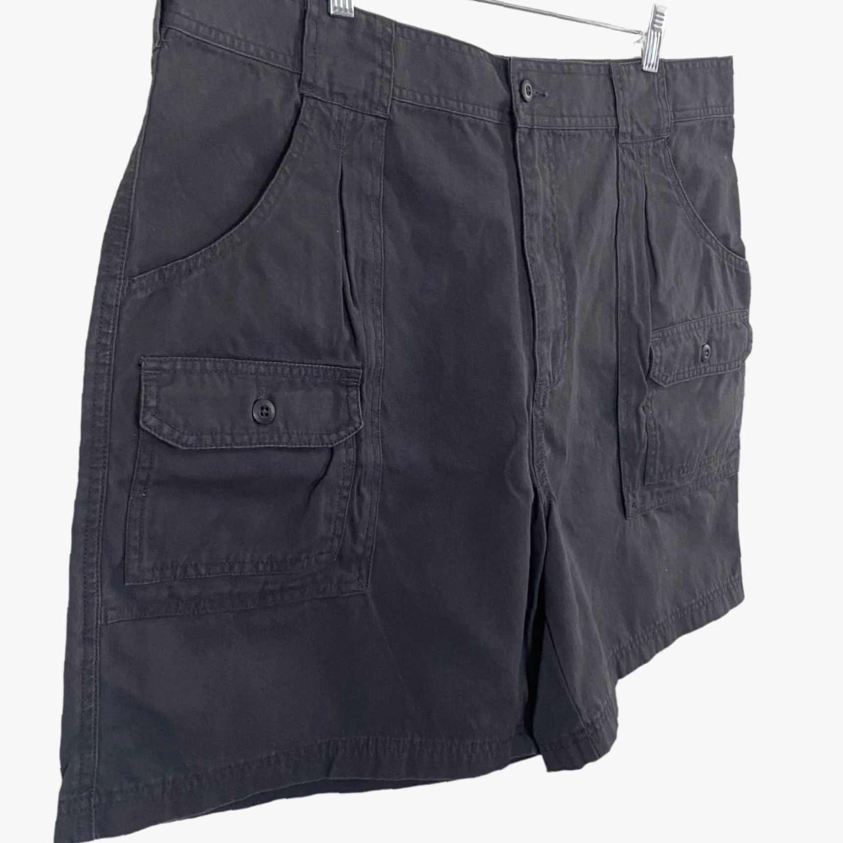 Vintage Cabela's Shorts Cargo Canvas Gray Hiking Outdoors Utility Pockets Men's Size 40 Size US 40 / EU 56 - 3 Thumbnail